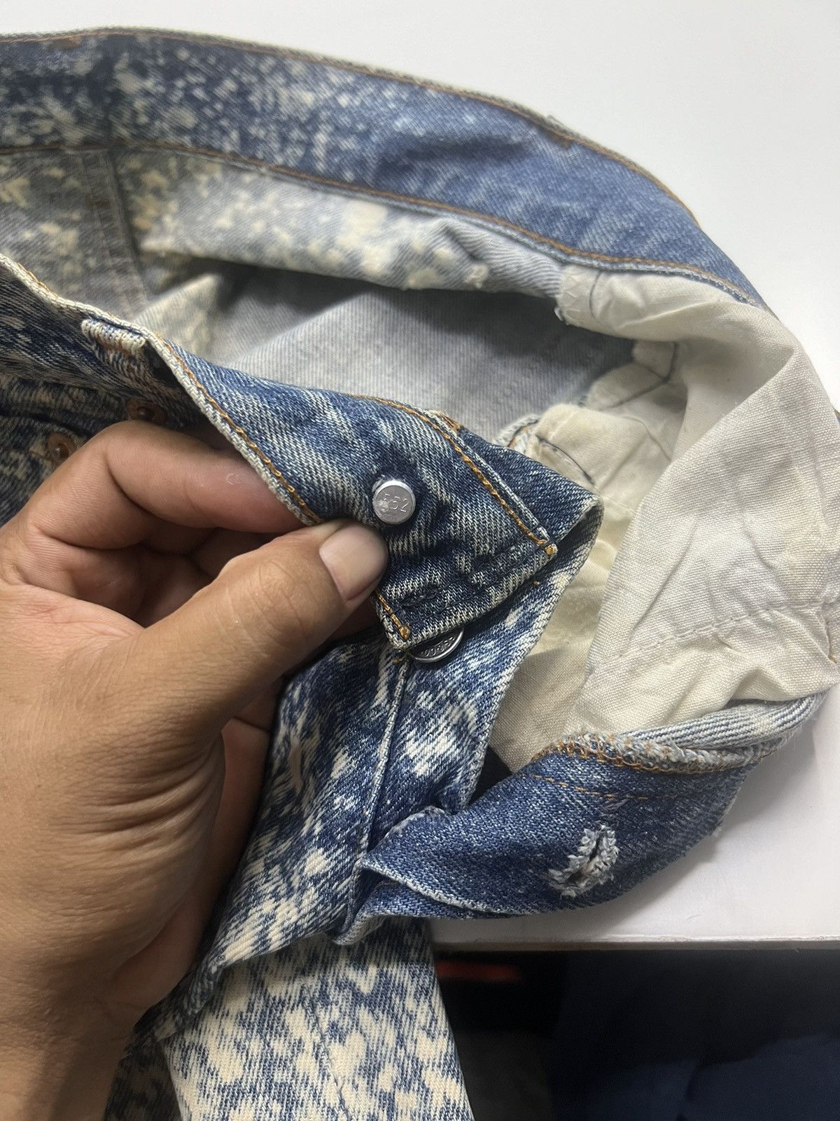Levi's Vintage 80s Levi's Acid Wash Denim Jeans Size 30 Size US 30 / EU 46 - 16 Thumbnail