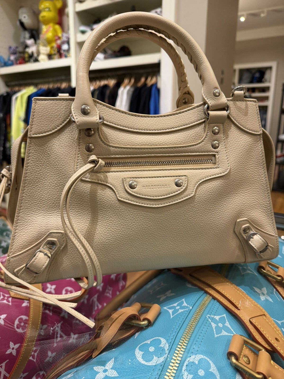 Balenciaga Balenciaga neo classic city bag beige Size ONE SIZE - 2 Thumbnail
