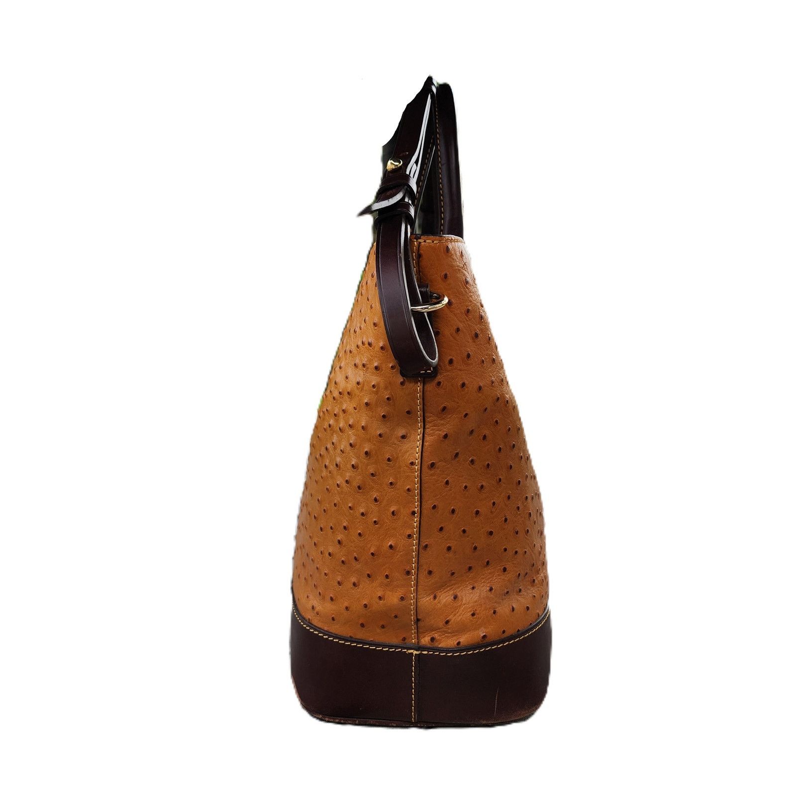 Dooney & Bourke Dooney & Bourke Ostrich Leather Lexington Tote Bag Shopper Size ONE SIZE - 11 Thumbnail