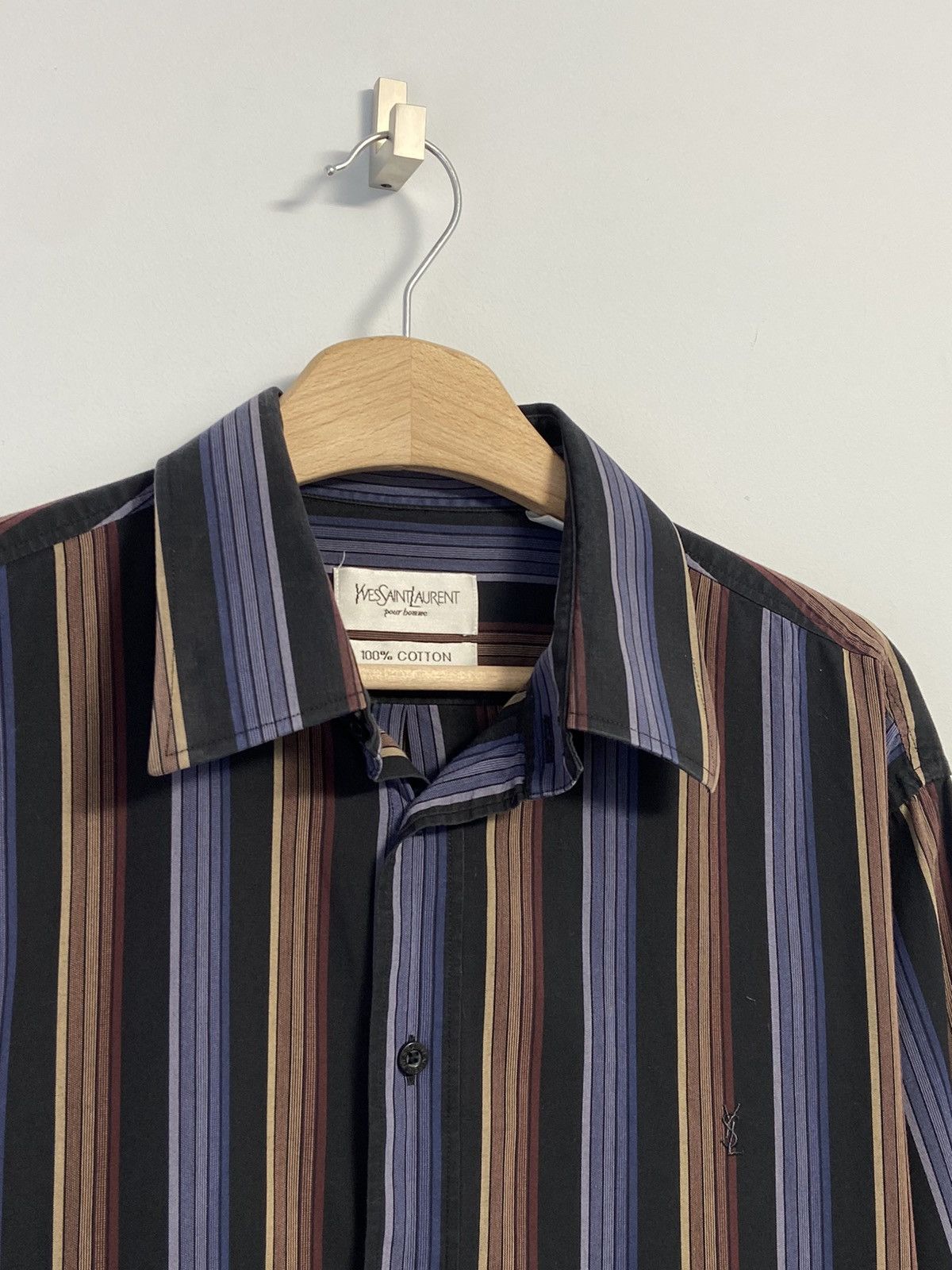 Yves Saint Laurent Yves Saint Laurent Button Up Shirt Size US L / EU 52-54 / 3 - 5 Thumbnail