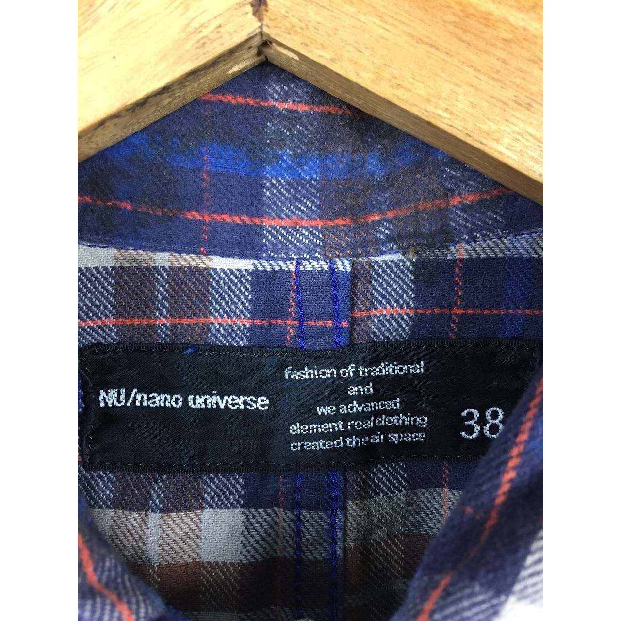 Flannel × Japanese Brand × NANO universe Nano Universe Grunge Aesthetic Plaid Flannel Shirt Size US M / EU 48-50 / 2 - 10 Thumbnail