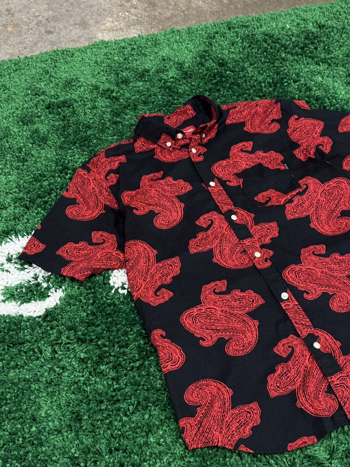 Supreme Supreme Big Paisley SS14 Camp Button Shirt Large Floral Size US L / EU 52-54 / 3 - 2 Thumbnail