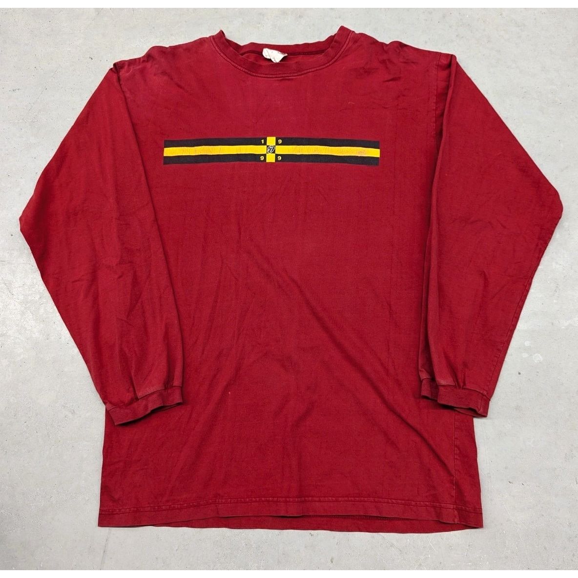 Band Tees × Tommy Hilfiger × Vintage Vintage 99 Tommy Hilfiger x Rolling Stones long sleeve shirt Size US L / EU 52-54 / 3 - 1 Thumbnail