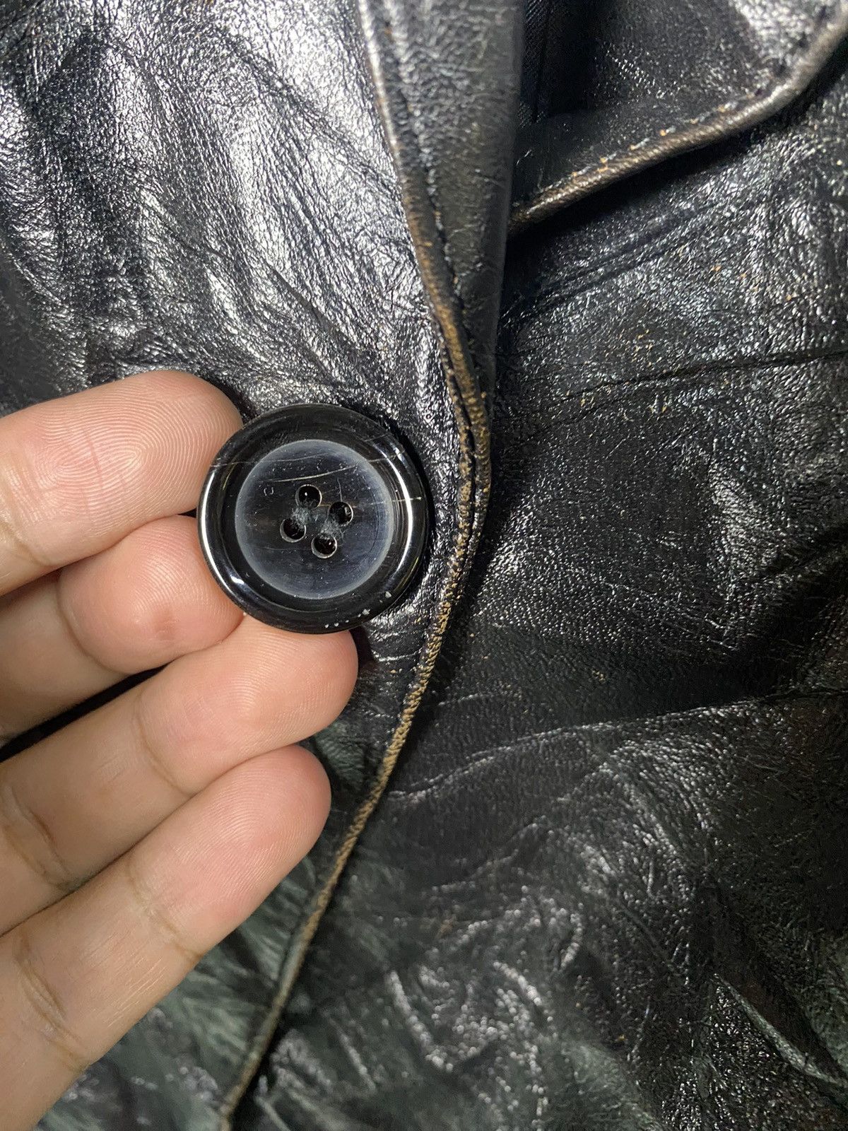 Comme Ca Ism Comme Ca Du Mode Soft Leather Coat Size 38S - 8 Thumbnail