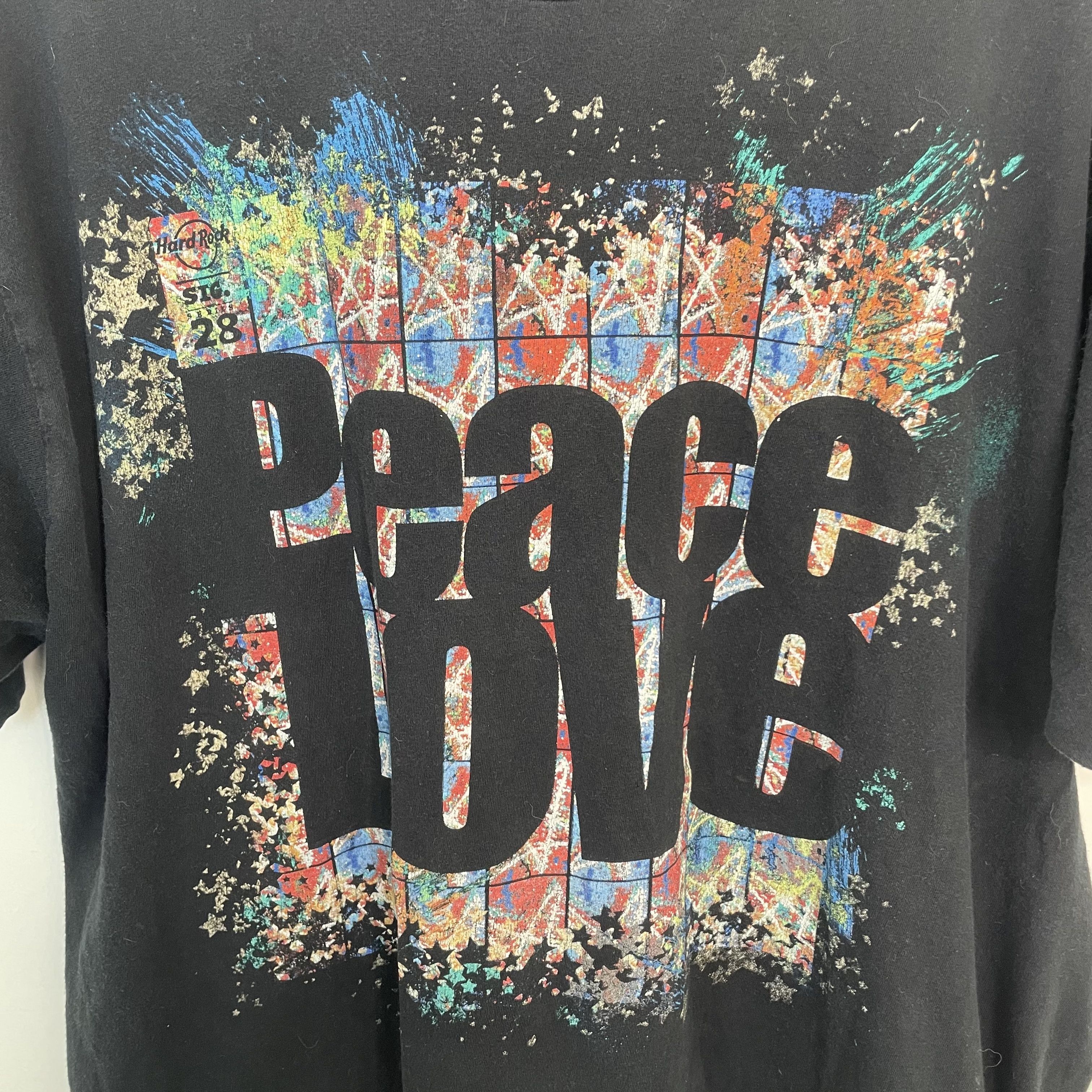 Hard Rock Cafe Hard Rock Cafe Ringo Starr Peace Love T-Shirt Black L Size US L / EU 52-54 / 3 - 2 Thumbnail