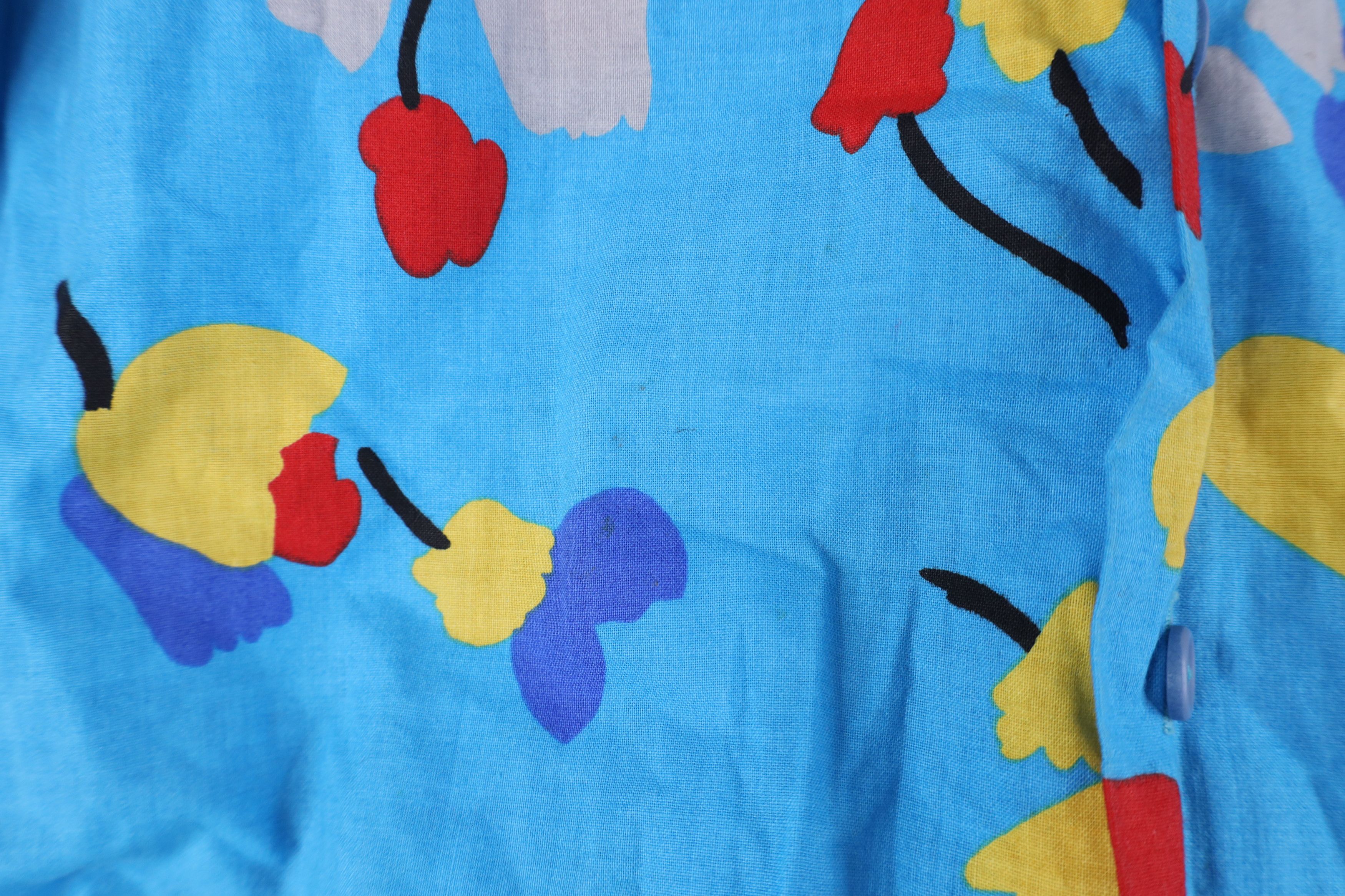 Vintage Vintage 60s 70s Single Needle Looped Collar Hawaiian Shirt Size US XL / EU 56 / 4 - 5 Thumbnail