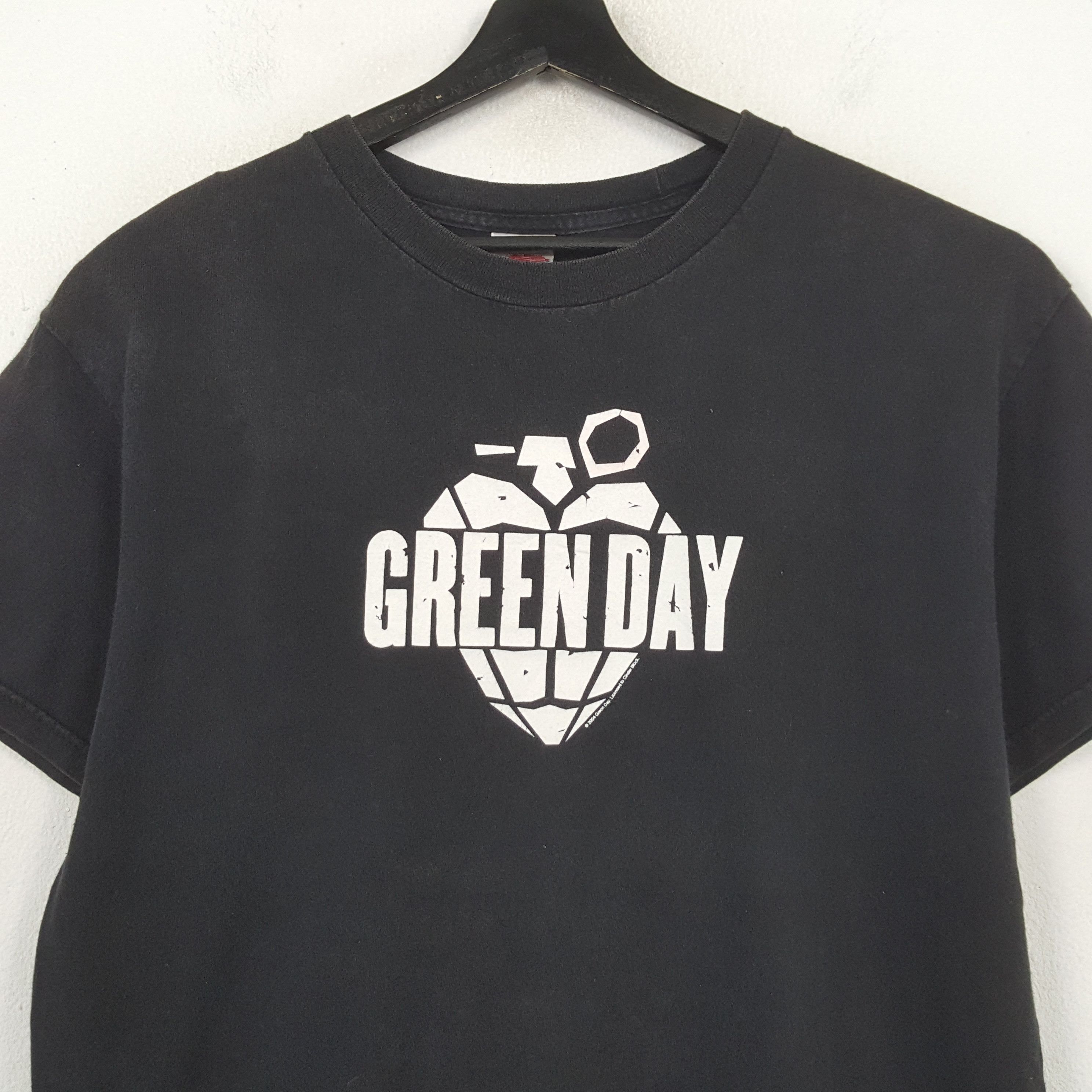 Band Tees Green Day American Rock Band Vintage Tshirt RR3 Size US L / EU 52-54 / 3 - 2 Thumbnail