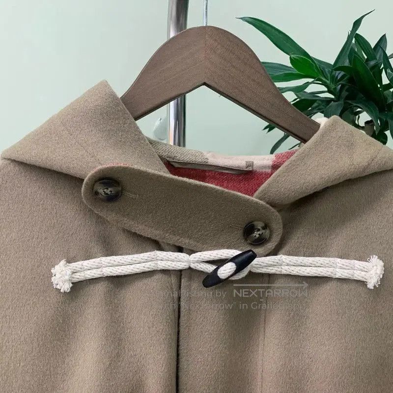 Max Mara MaxMara Khaki Women's Coat for Fall . Size L / US 10 / IT 46 - 4 Thumbnail