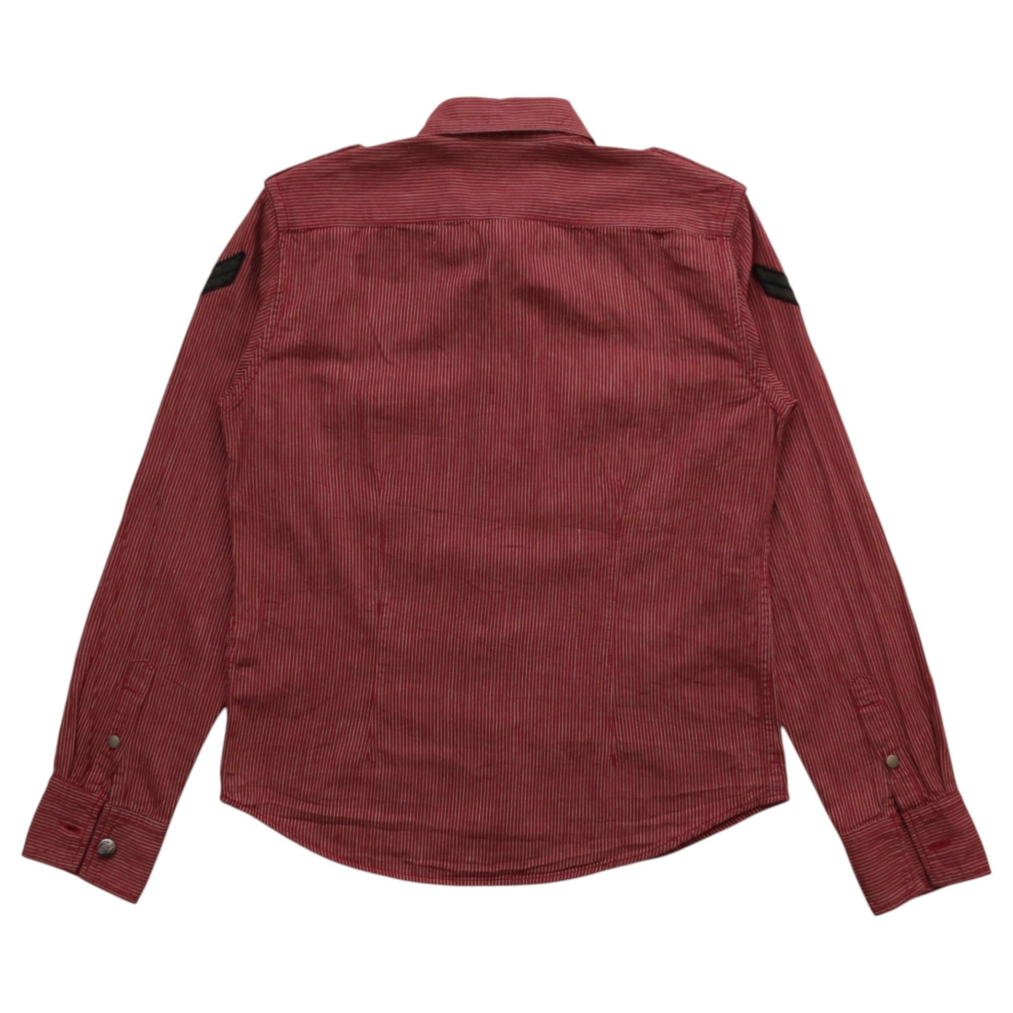291295=Homme 291295 Homme Hickory Military Shirt Army Patch Size US M / EU 48-50 / 2 - 2 Thumbnail
