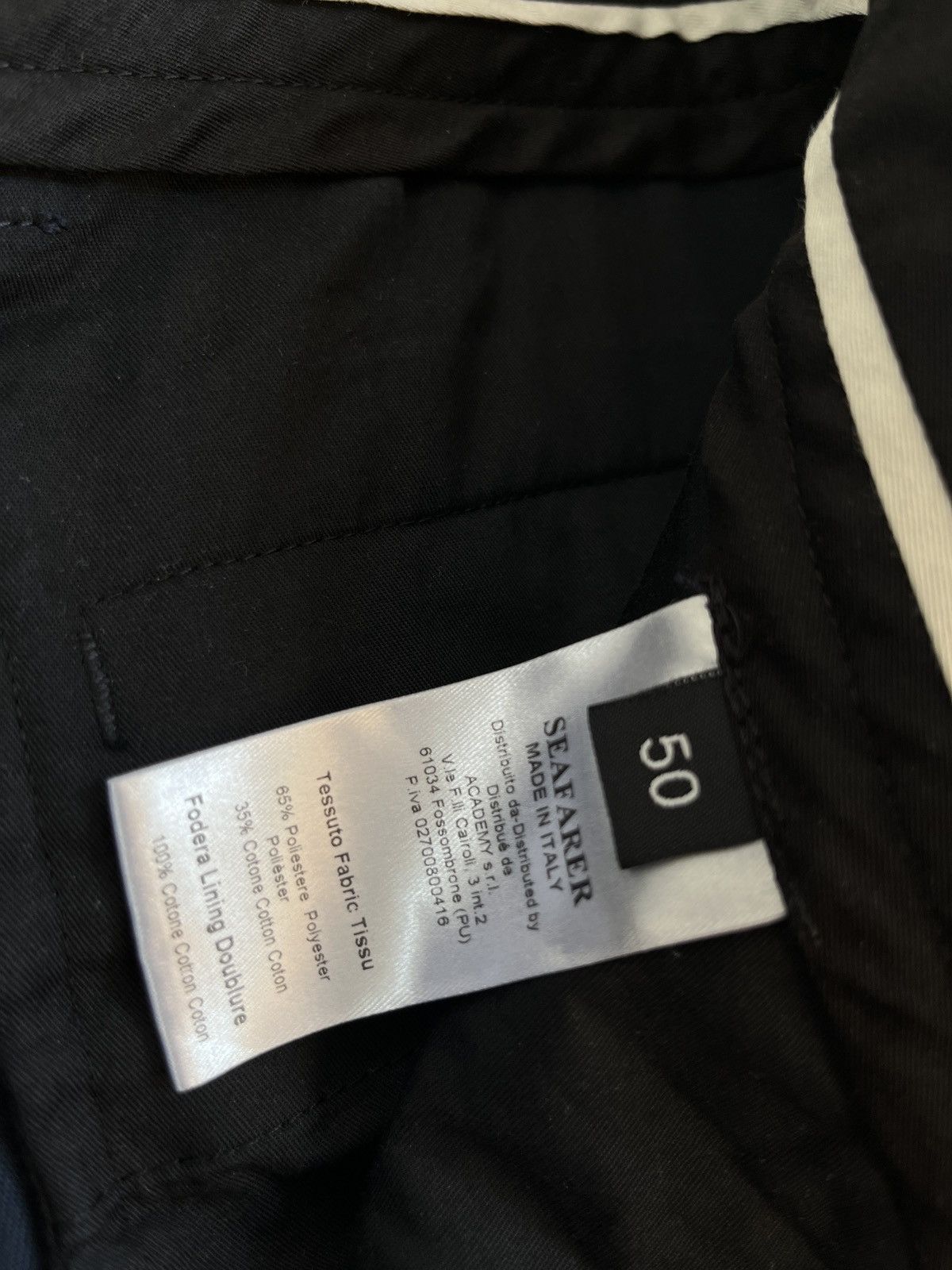 Other Seafarer Navy Blue Military Style Marines Chino Pants Size US 34 / EU 50 - 12 Thumbnail