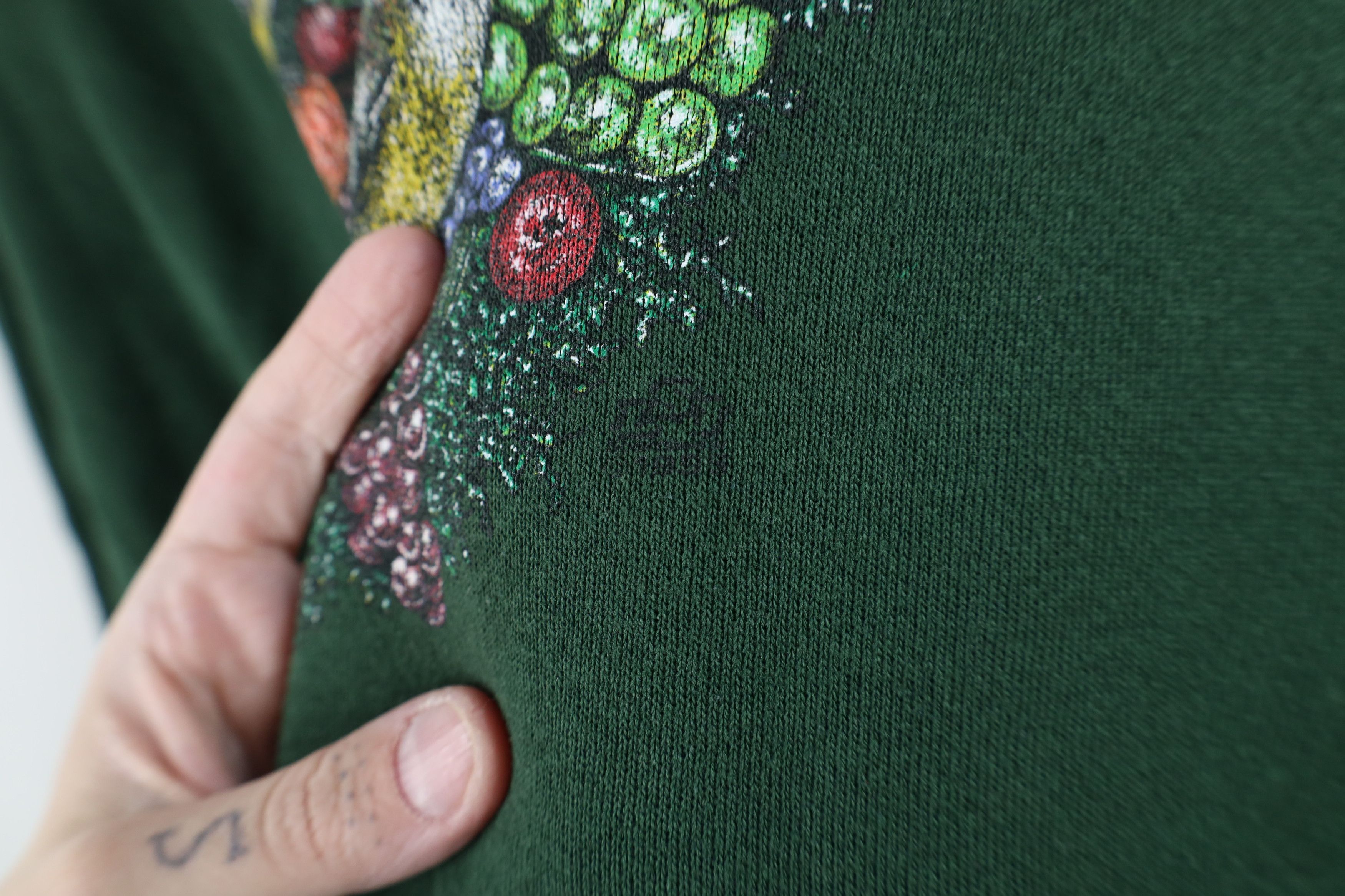Vintage Vintage 90s Streetwear Christmas Bird Crewneck Sweatshirt Size L / US 10 / IT 46 - 5 Thumbnail