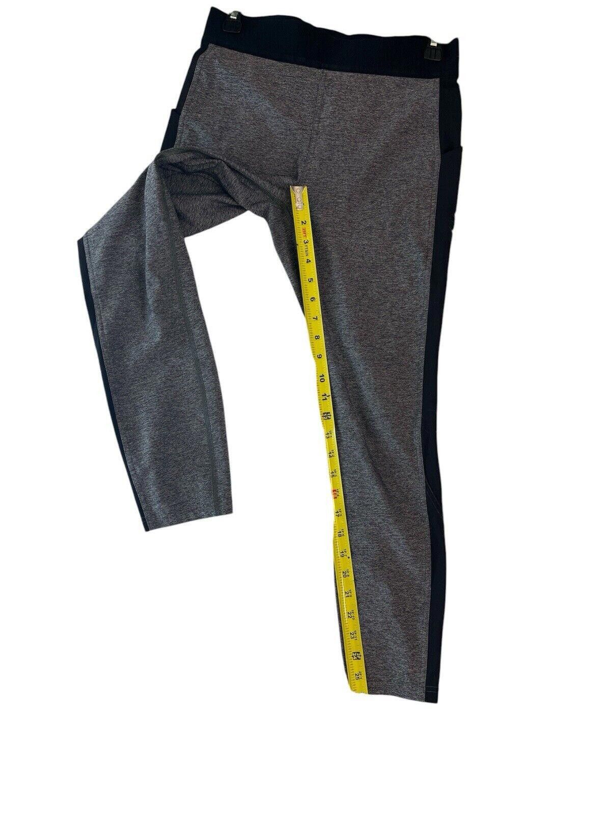 Designer Lululemon Box It Out Tight Heathered Black Size 10 Size 32" / US 10 / IT 46 - 6 Thumbnail