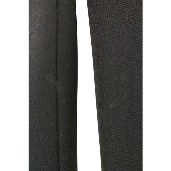 Bottega Veneta o1s1rm0326 Slim Leg Compact Wool Trousers in Black Size US 32 / EU 48 - 2 Thumbnail