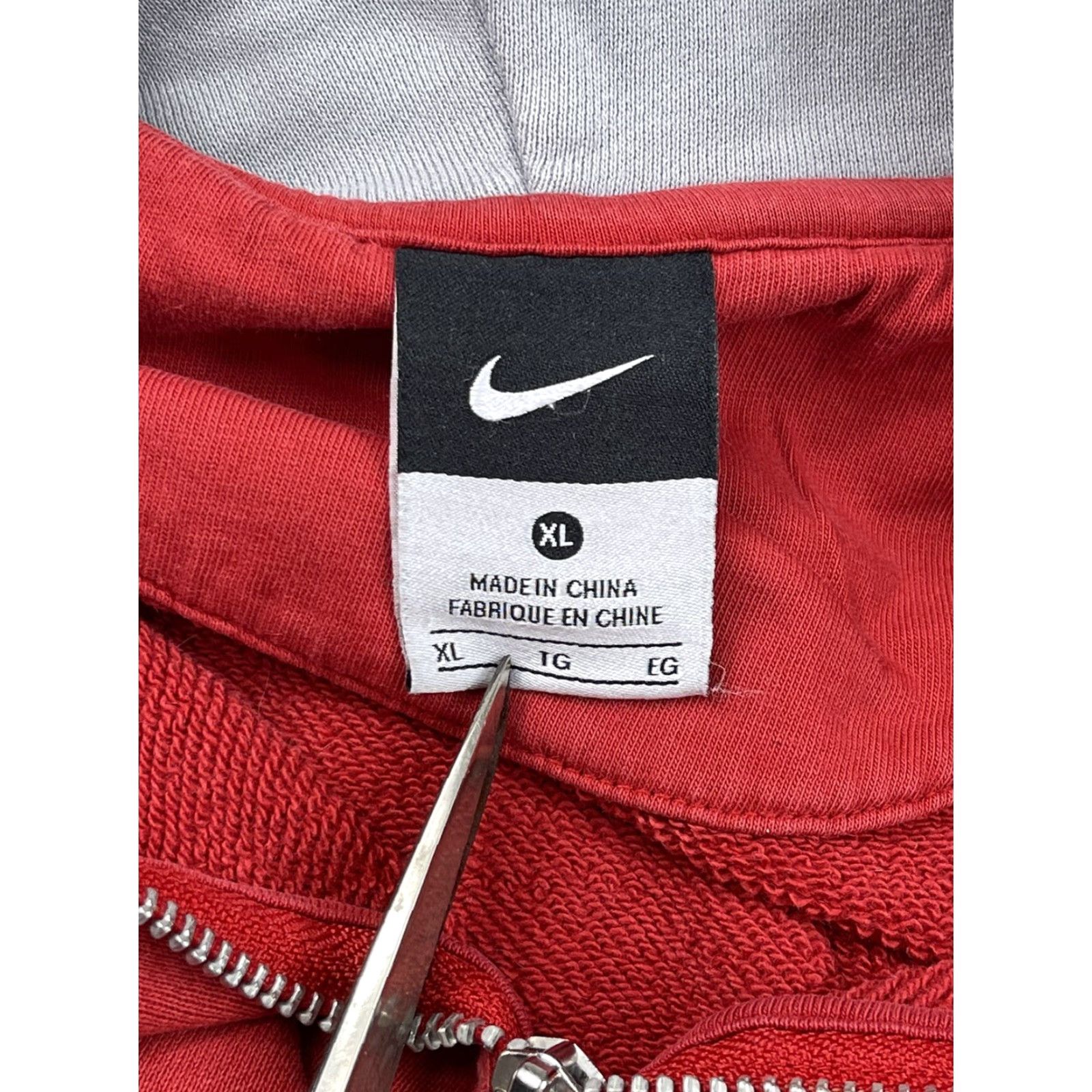 Nike VINTAGE Nike Team USA Hoodie Mens Sweatshirt Soccer Futbol Olympic Swoosh XL Red Humble Detected Size US XL / EU 56 / 4 - 7 Thumbnail