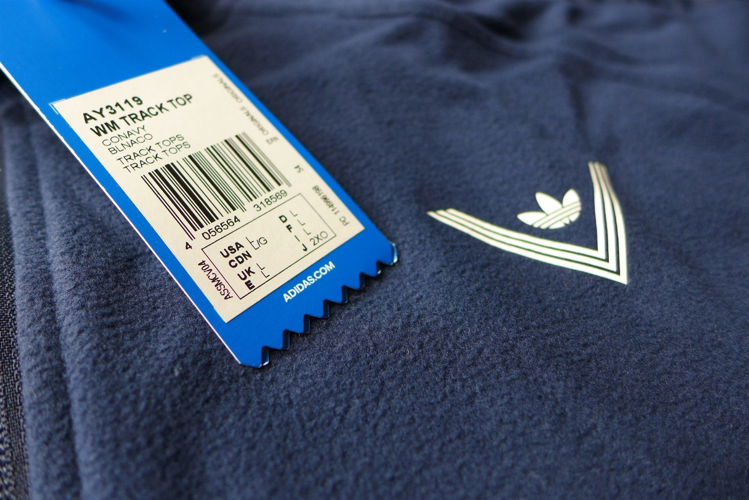 Adidas × White Mountaineering Track Top - Collegiate Navy Size US L / EU 52-54 / 3 - 14 Thumbnail