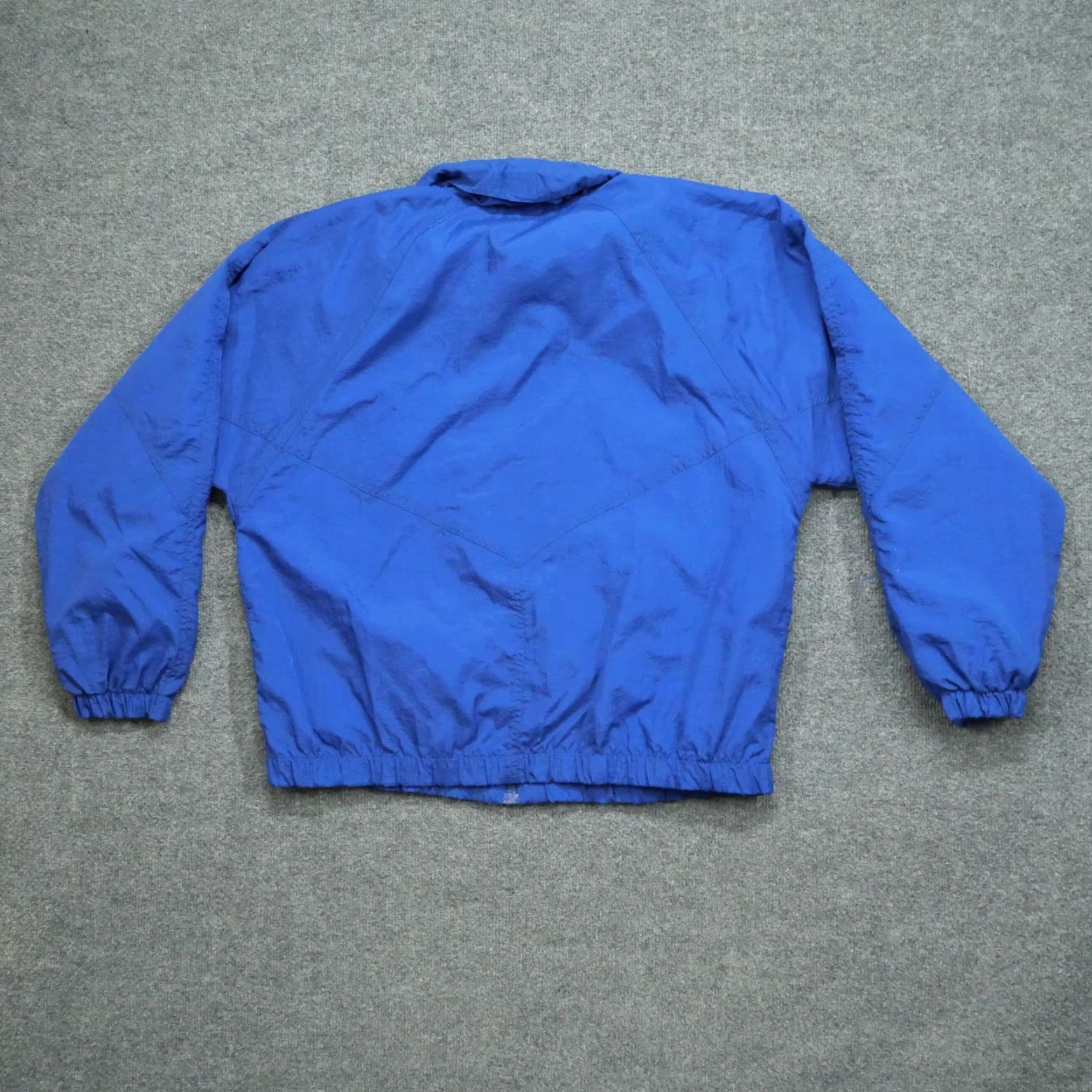 Vintage VINTAGE Olympic Jacket Mens L Blue Hooded Windbreaker 90s Sports Windbreaker Logo Size US L / EU 52-54 / 3 - 7 Thumbnail