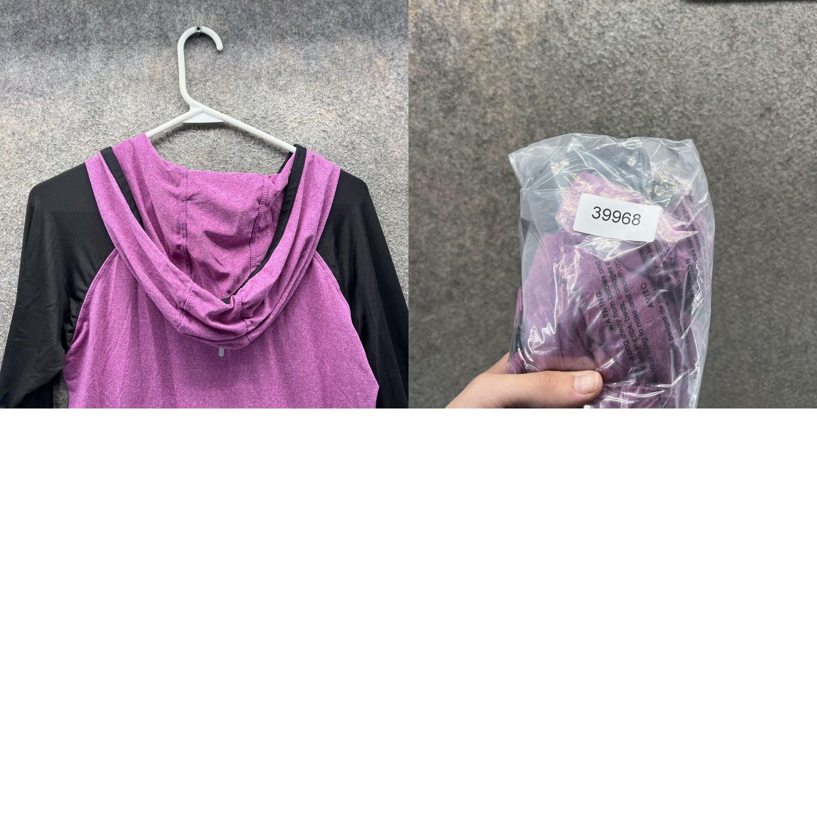 Reebok Reebok Hoodie Womens Small Purple V-Neck Colorblock Pullover Lightweight Top Size S / US 4 / IT 40 - 8 Thumbnail