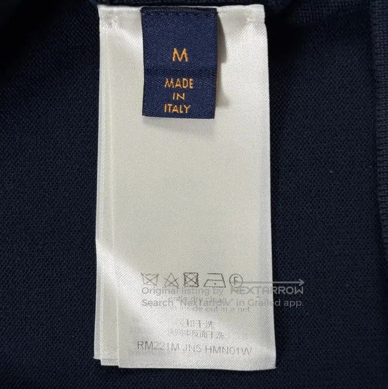 Louis Vuitton Louis Vuitton Men's Navy Cotton T-Shirt . Size US M / EU 48-50 / 2 - 4 Thumbnail
