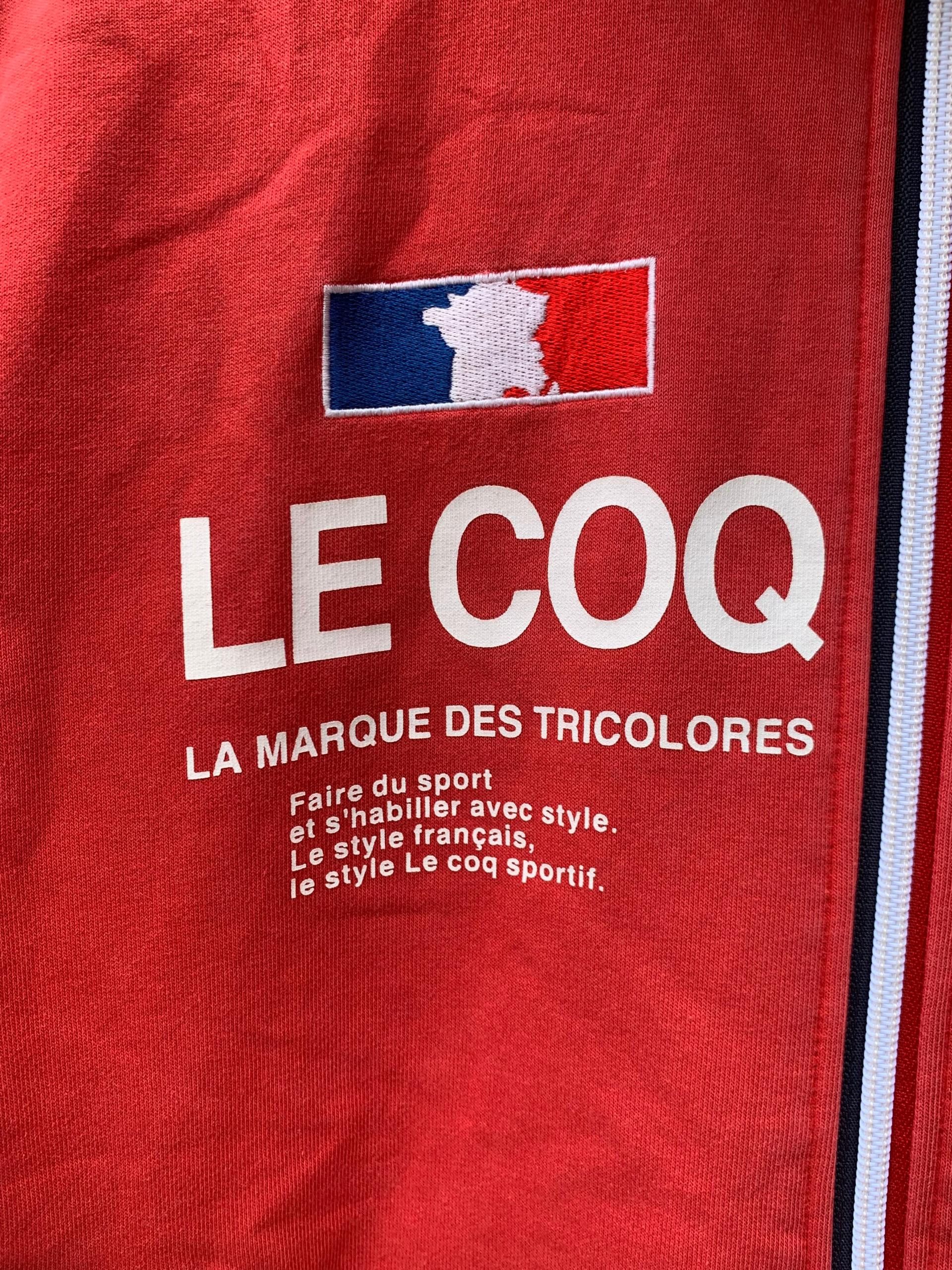 Le Coq Sportif × Vintage Vintage Lecoq Sportif France Hoodie Jacket Size US L / EU 52-54 / 3 - 9 Thumbnail