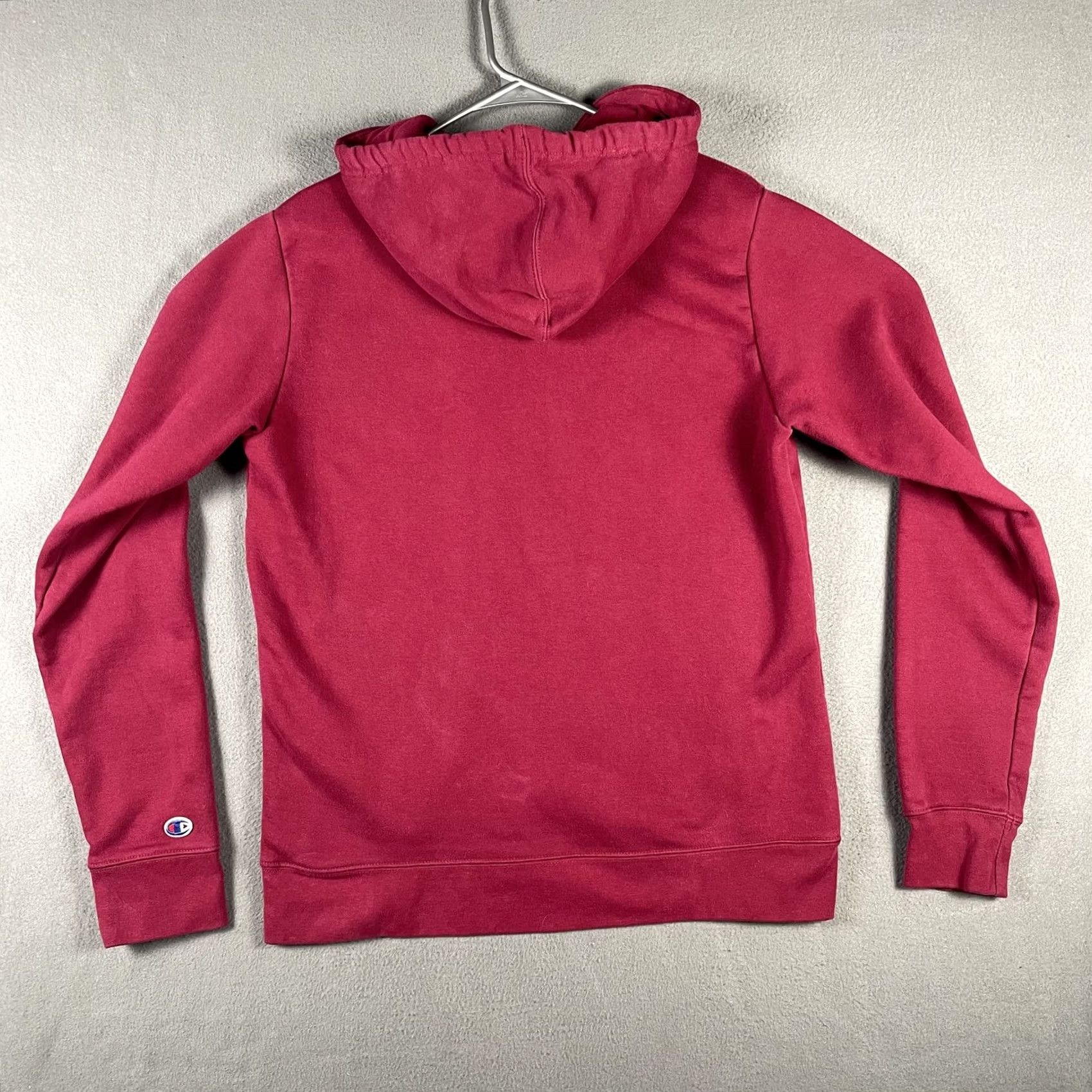 Champion Champion Hoodie Mens Medium Red Embroidered Pullover Sweatshirt Athletic Pocket Size US M / EU 48-50 / 2 - 2 Thumbnail