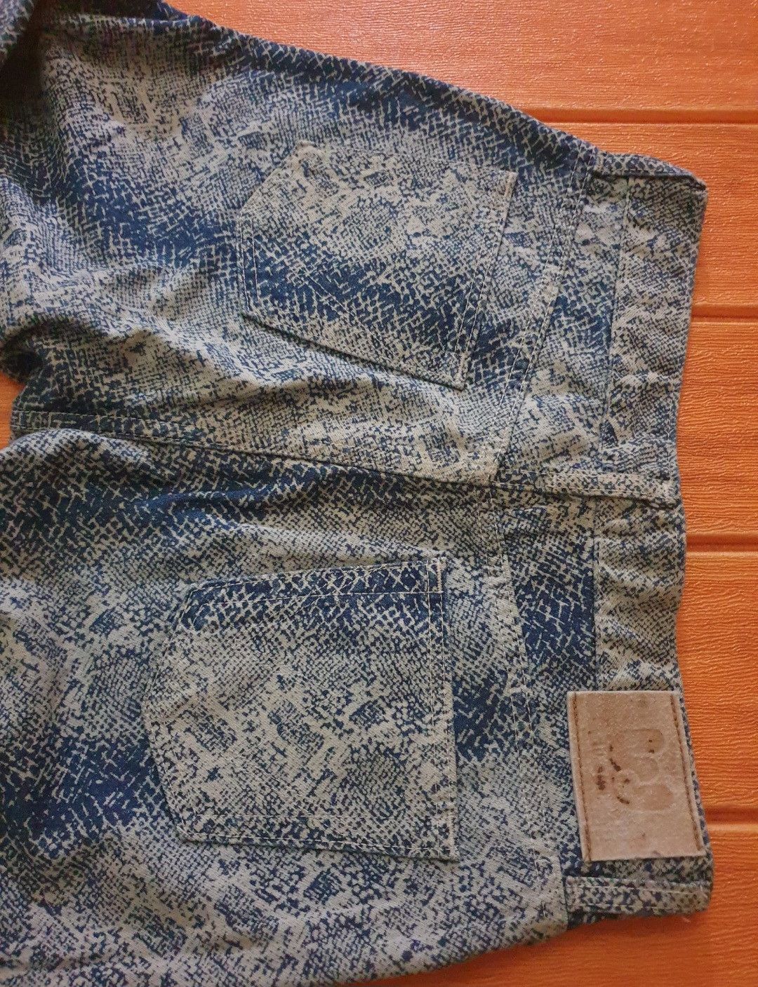 Japanese Brand 💥Wrangler W-girl snake full print japanese pant Size US 27 - 12 Thumbnail