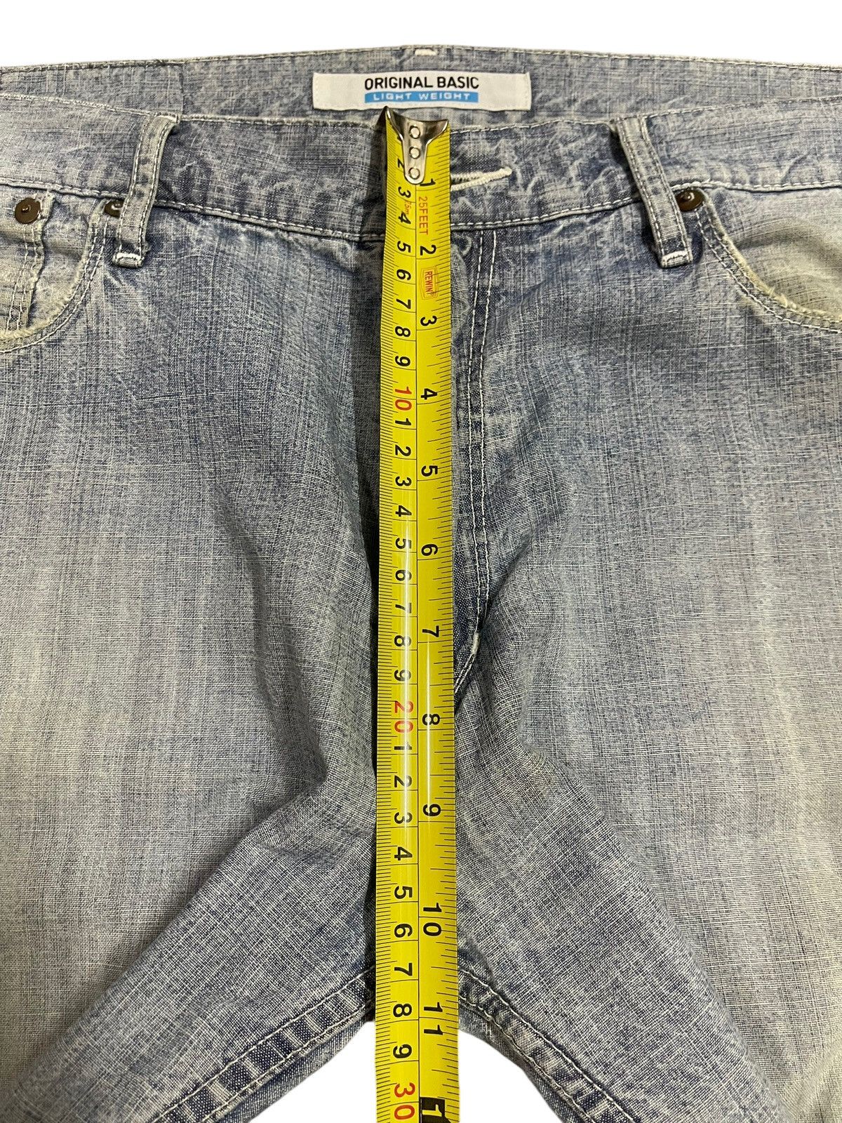 Uniqlo Vintage Japanese Uniqlo Blue Faded Wash Carpenter Jeans Size US 34 / EU 50 - 15 Thumbnail