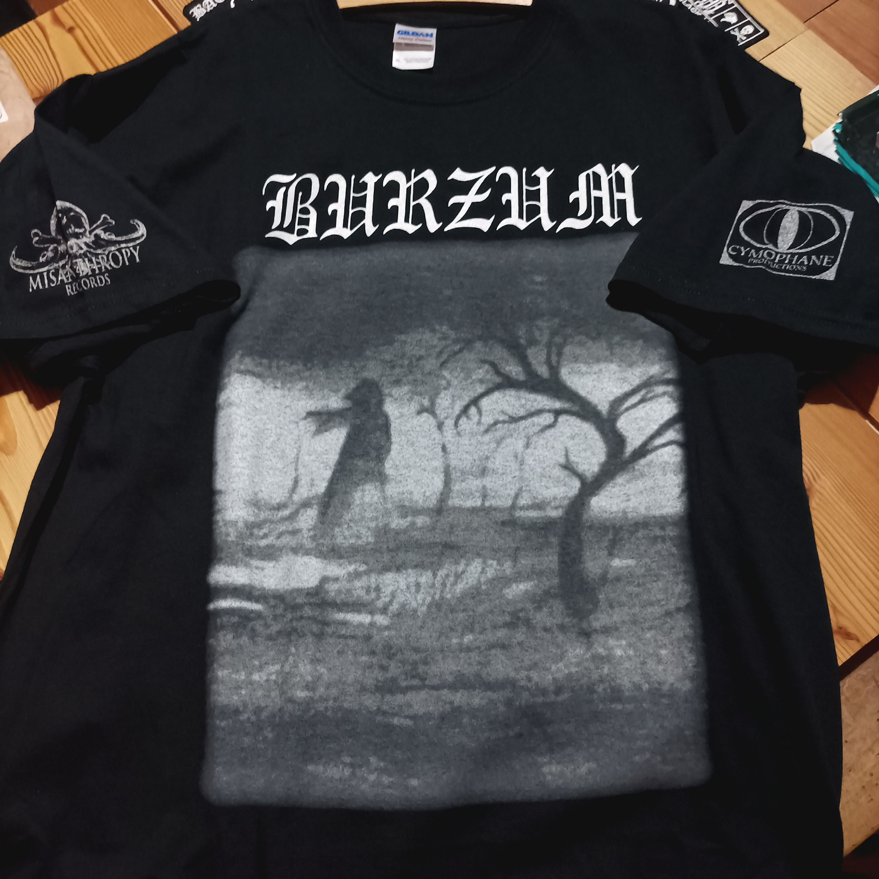 Vintage Aske/Demo Burzum 2006 t-shirt Size US XL / EU 56 / 4 - 1 Thumbnail