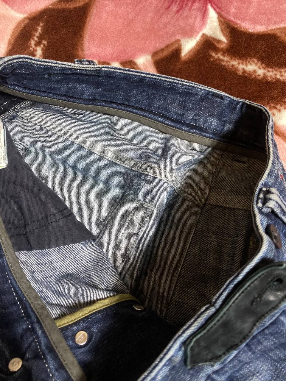 Diesel Vintage 90s Y2K Distressed Diesel Leanty Jeans baggy pants Size US 34 / EU 50 - 22 Thumbnail