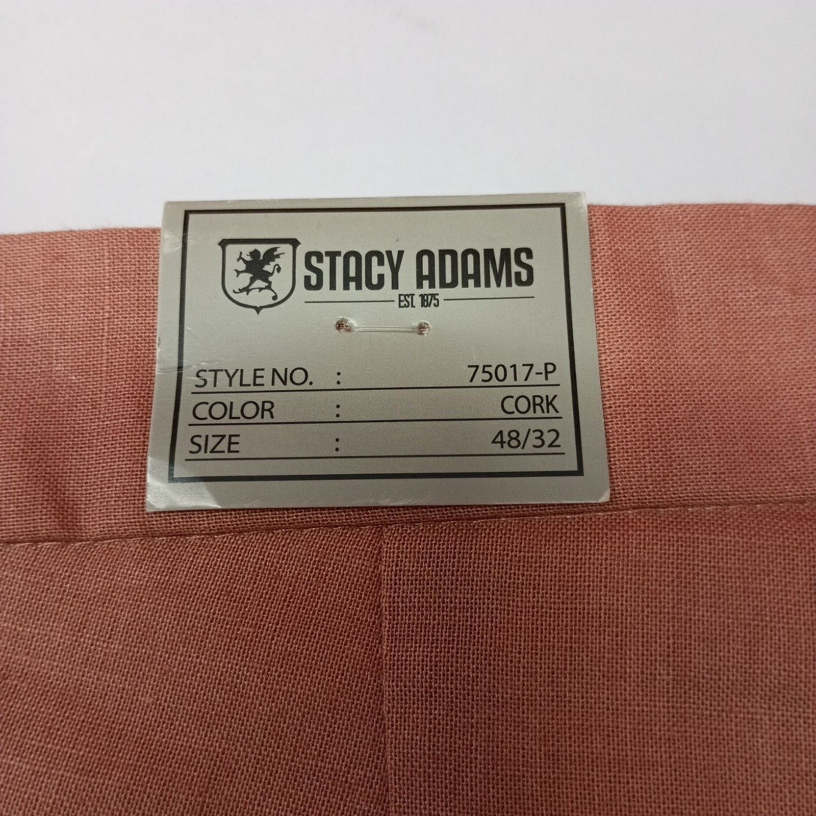 Stacy Adams Stacy Adams Linen Cotton Dress Pants Men's Size 48x32 Cork Size US 44 / EU 60 - 2 Thumbnail