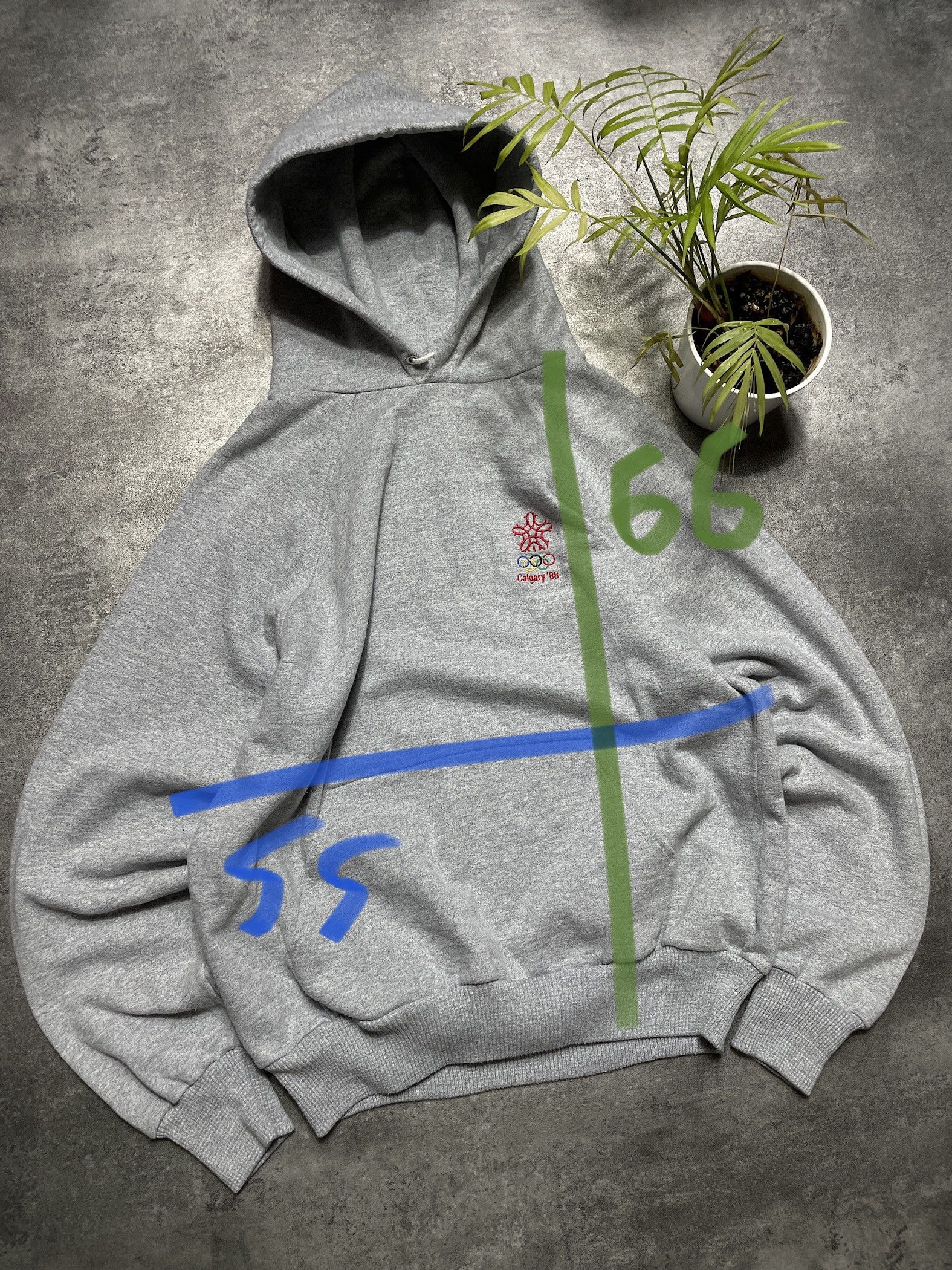 USA Olympics ❗️RARE❗️1988 Vintage Calgary Olympics Canada Hoodie Boxy 80s Size US S / EU 44-46 / 1 - 7 Thumbnail