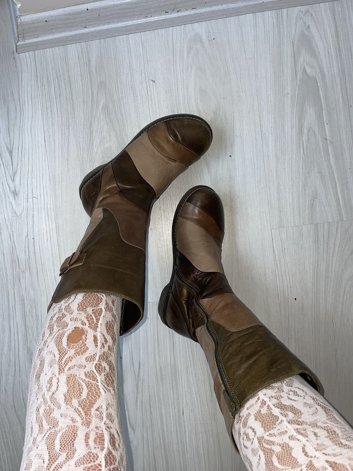 Vintage Beta leather boots Size US 6 / IT 36 - 4 Thumbnail