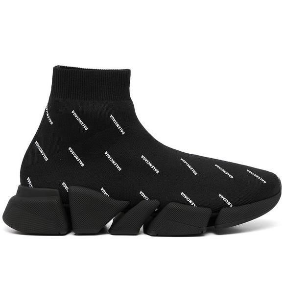 Balenciaga 💯 - New Authentic Balenciaga Speed 2.0 LT Logo Sock Sneaker Size US 13 / EU 46 - 8 Thumbnail