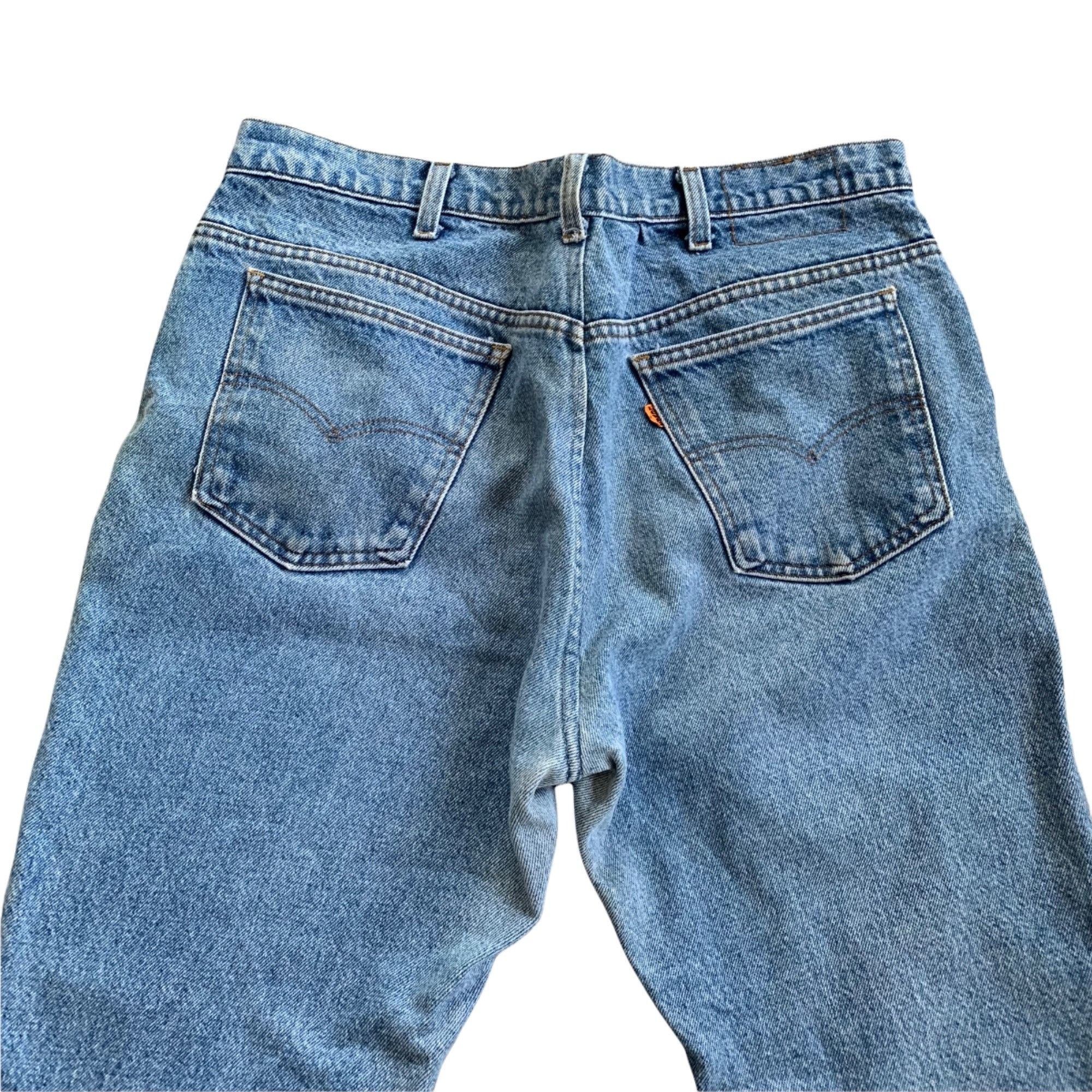 Levi's Vintage Clothing Vintage Levi's Orange Tab Light Wash Perfectly Worn In Jeans Size US 38 / EU 54 - 12 Thumbnail