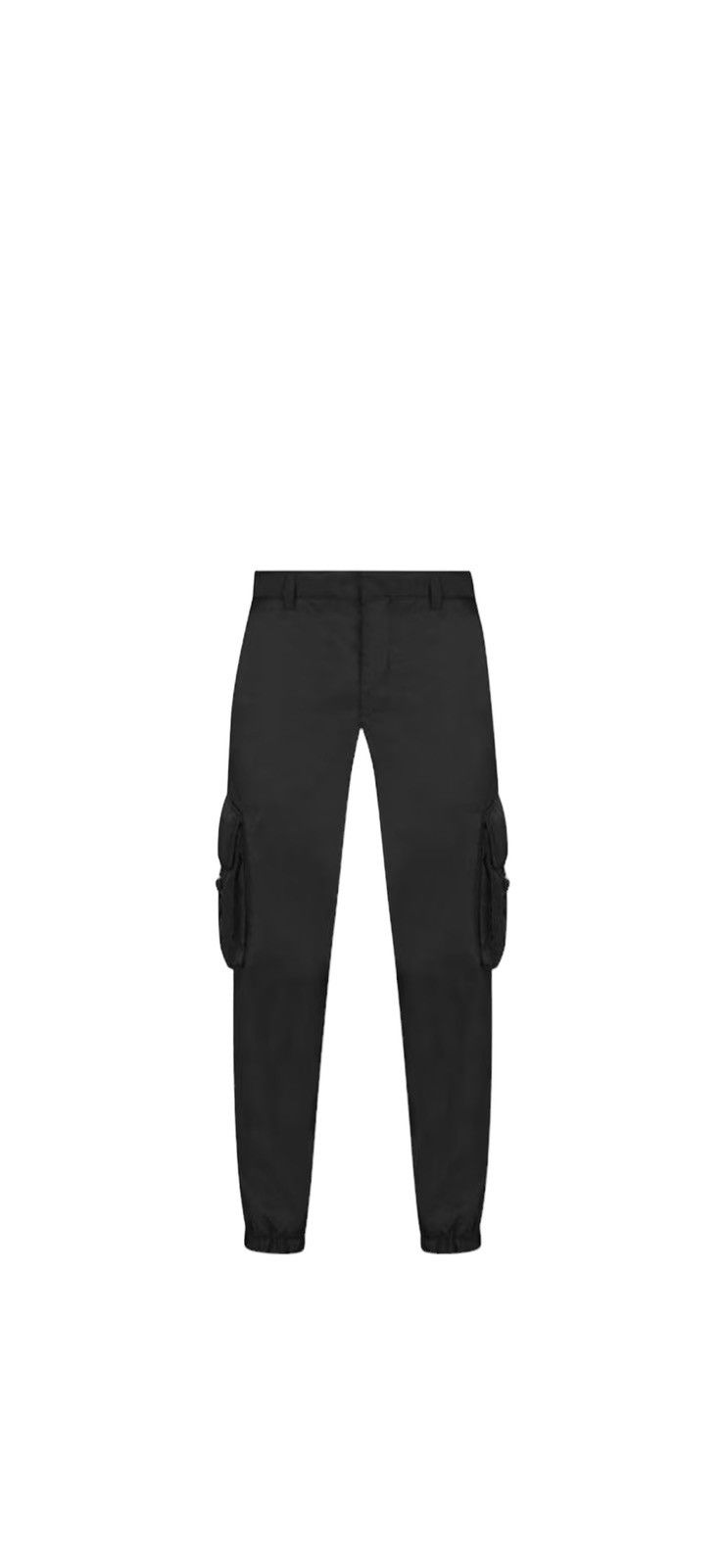 image of Prada Cargo Trousers in Black, Men's (Size 30)