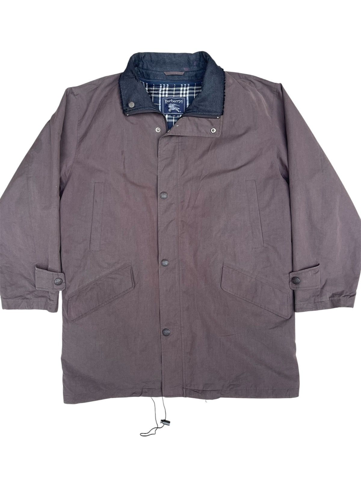 Burberry Vintage Burberrys Jacket Nova Check Lining Made in Japan Size US L / EU 52-54 / 3 - 1 Thumbnail
