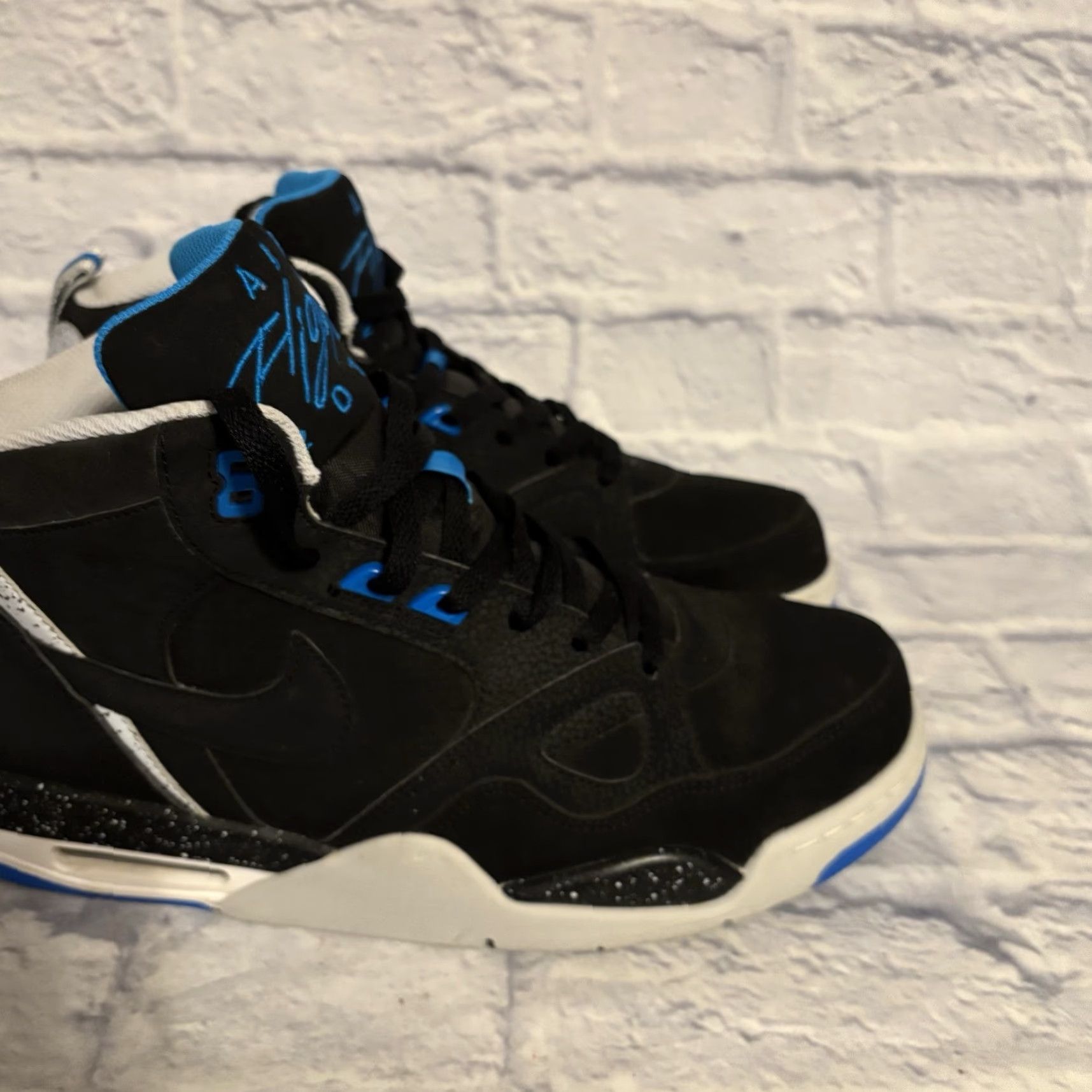 Nike Nike Air Flight ’13 Mid Black Photo Blue 579961-001 Men’s US Size 11 Size US 11 / EU 44 - 4 Thumbnail