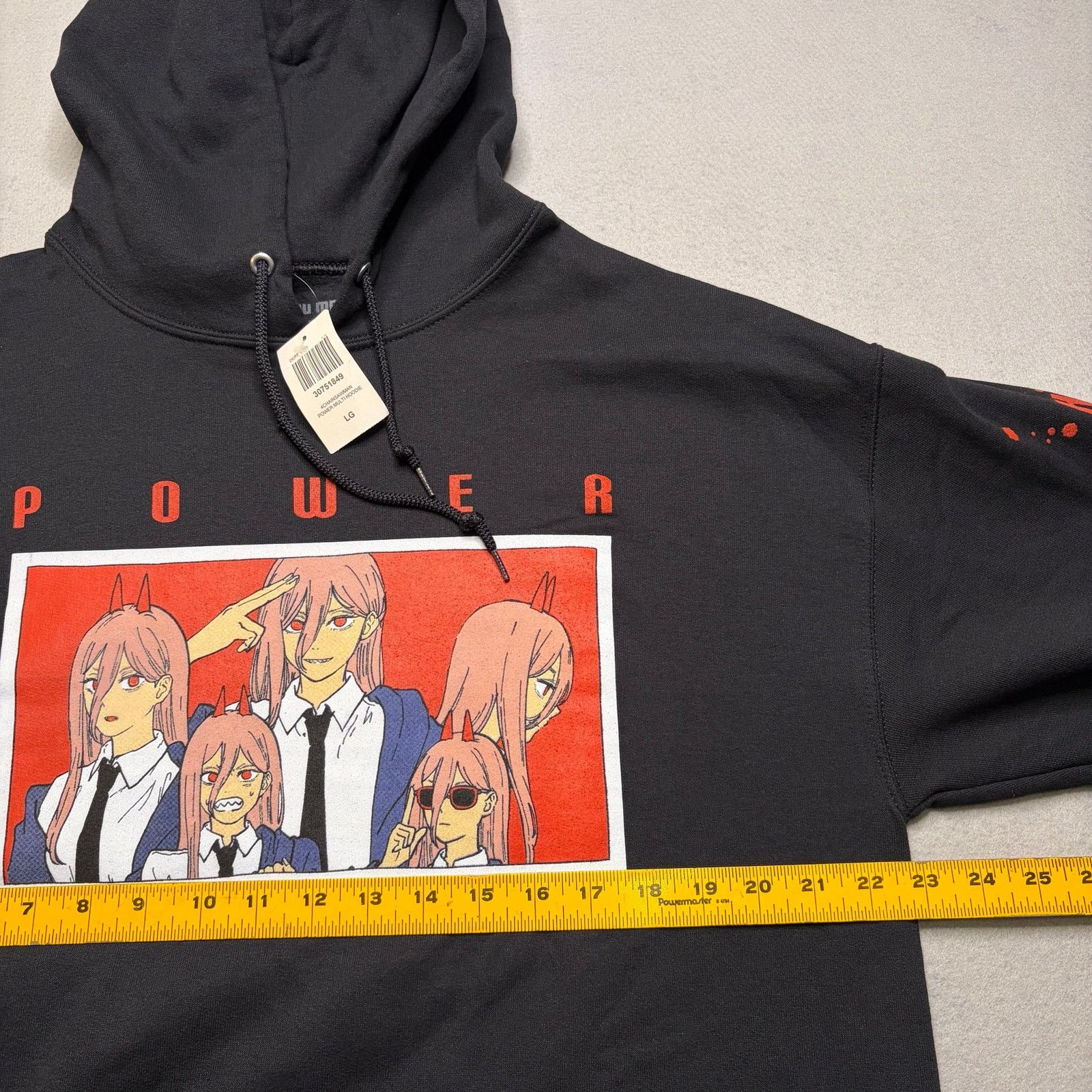 Vintage Chainsaw Man Power Anime Hoodie Men’s L Crunchyroll NWT Size US L / EU 52-54 / 3 - 7 Thumbnail