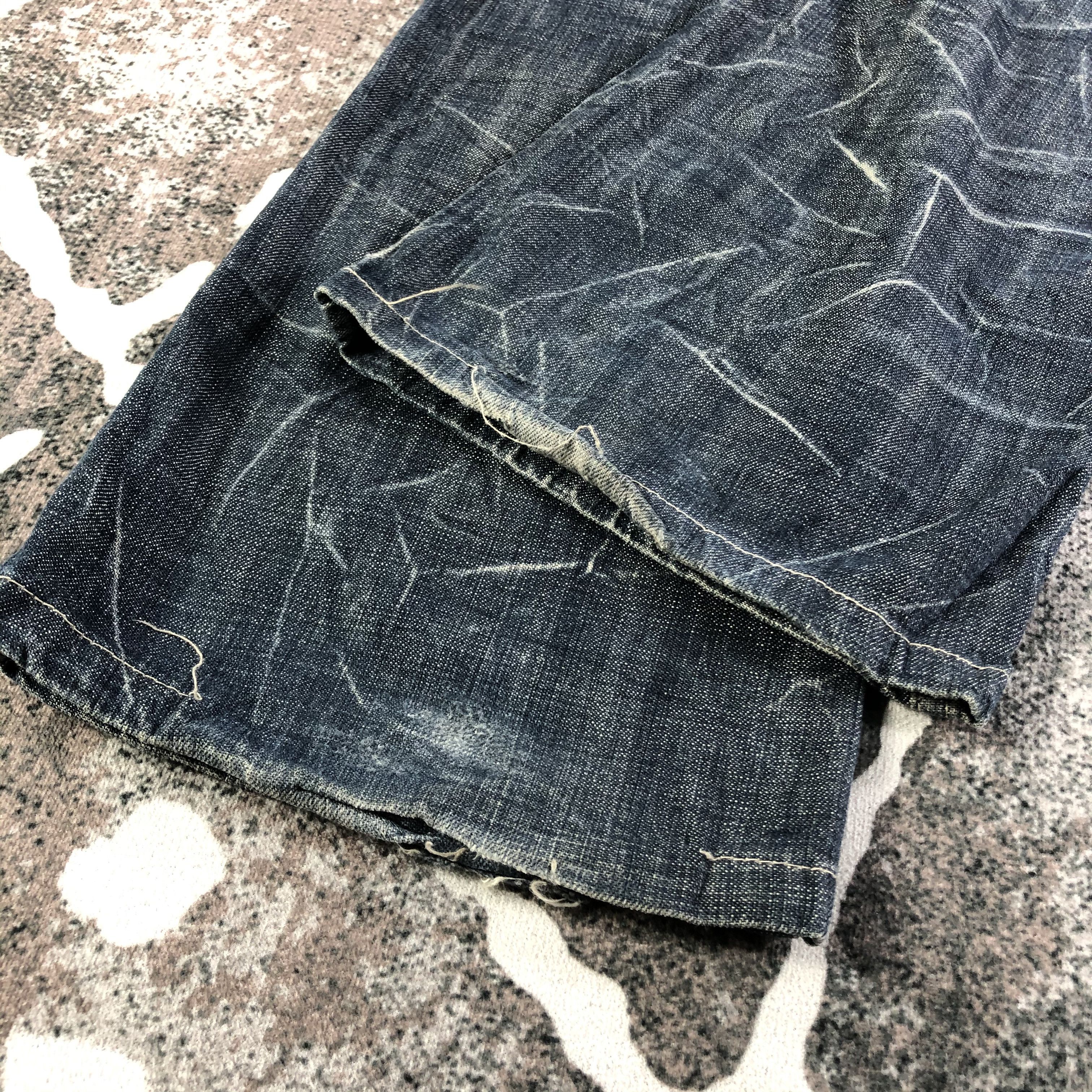 Japanese Brand Sweet Camel Faded Flared Jeans KJ2031 Size 30" / US 8 / IT 44 - 5 Thumbnail