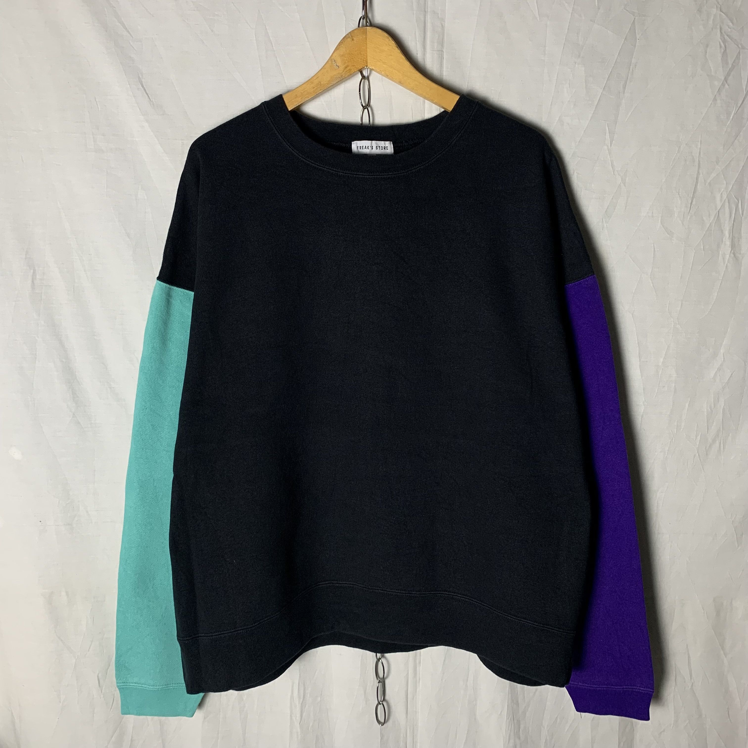 Japanese Brand Freaks Store 3 Tone Sweatshirt Crewneck Oversized Size US L / EU 52-54 / 3 - 2 Thumbnail