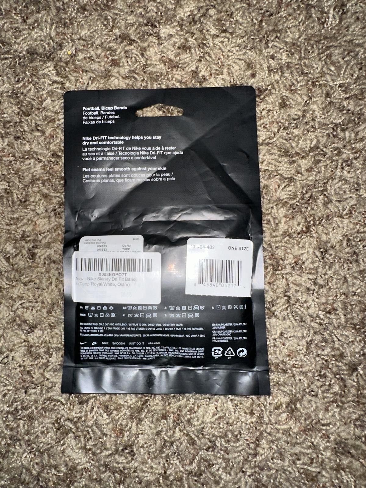Nike Nike Dri-Fit Bicep Bands Size ONE SIZE - 3 Thumbnail