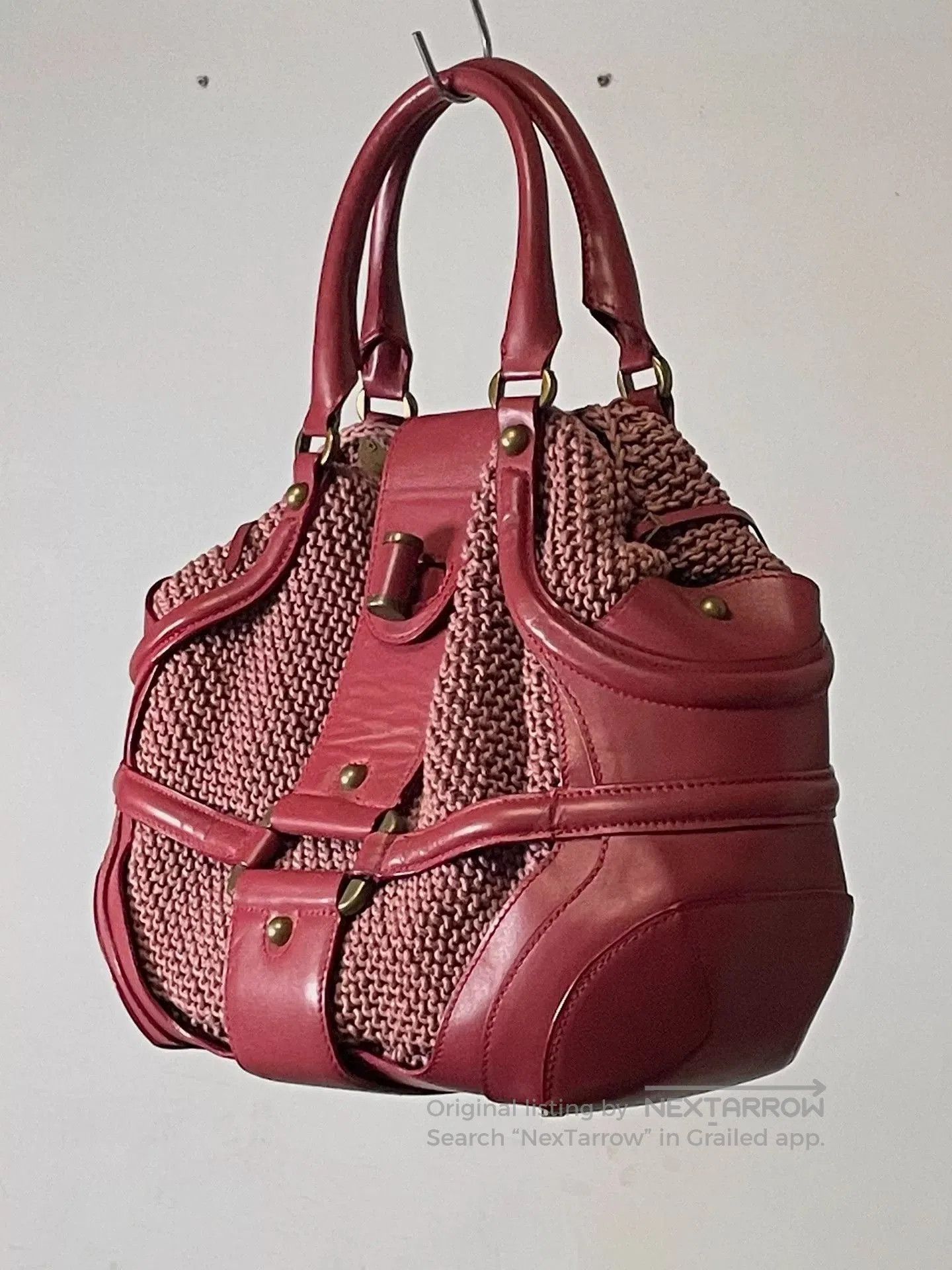 Alexander McQueen alexander mcqueen red leather bag. Size ONE SIZE - 3 Thumbnail