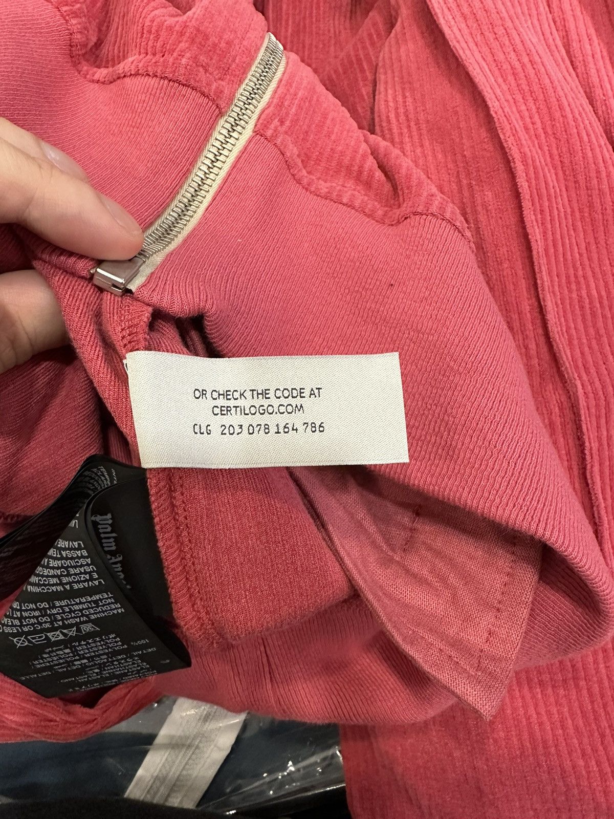 Designer × Palm Angels Palm Angels Pink and Tan Full Tracksuit Size US XL / EU 56 / 4 - 7 Thumbnail