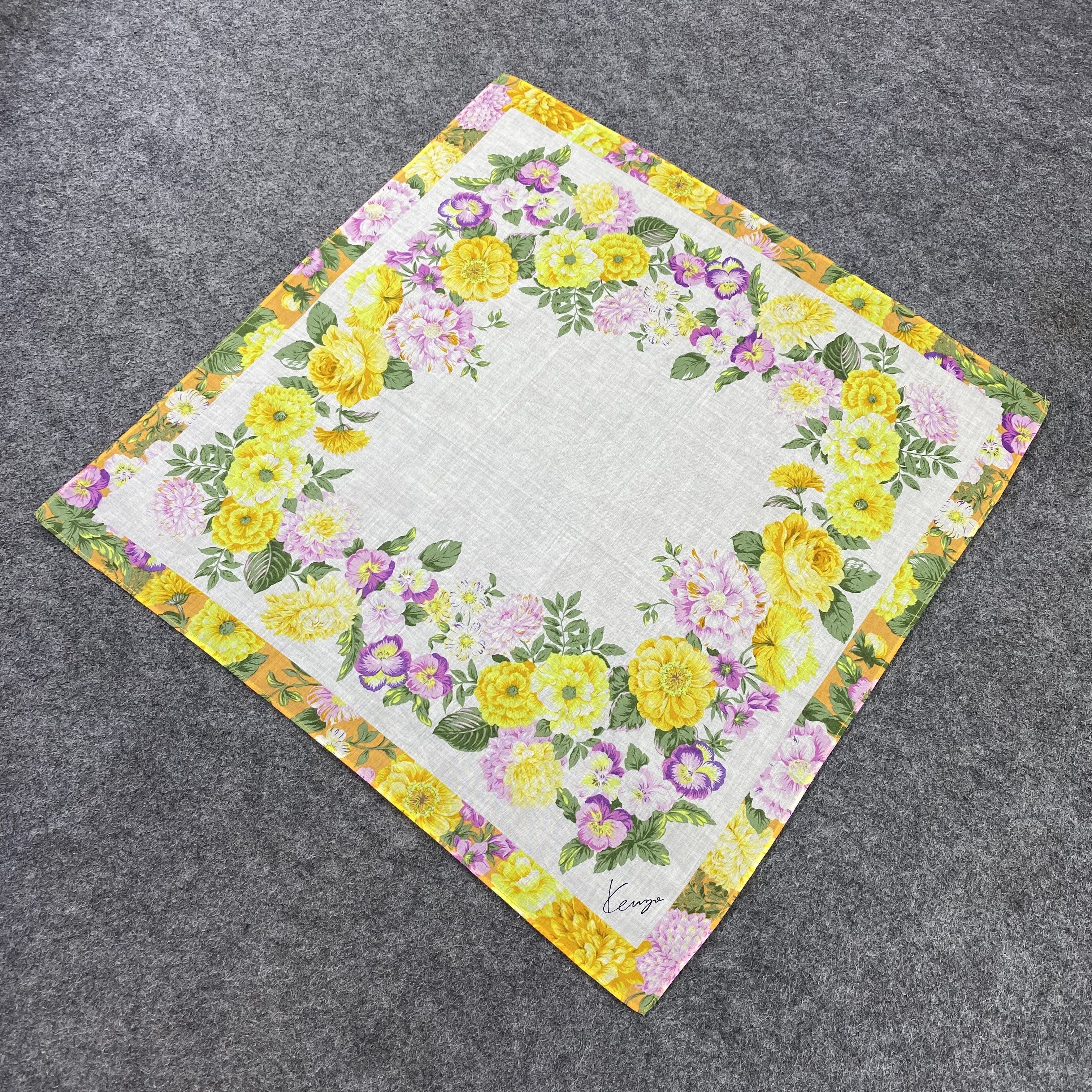 Kenzo Kenzo Handkerchief / Bandana / Neckerchief-B1303 Size ONE SIZE - 4 Thumbnail