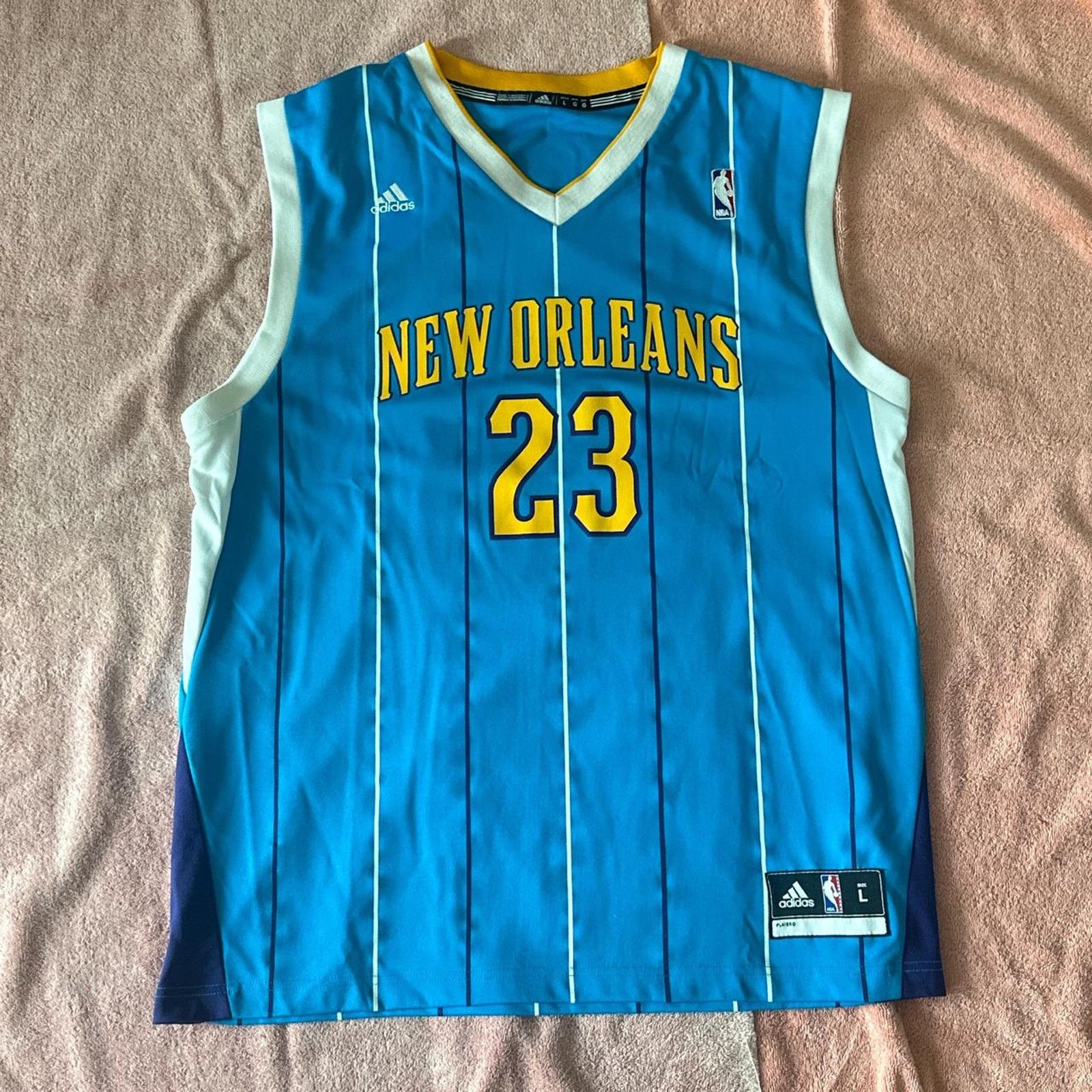 Adidas Adidas NBA New Orleans Hornets Anthony Davis Rookie Jersey Size US L / EU 52-54 / 3 - 1 Thumbnail