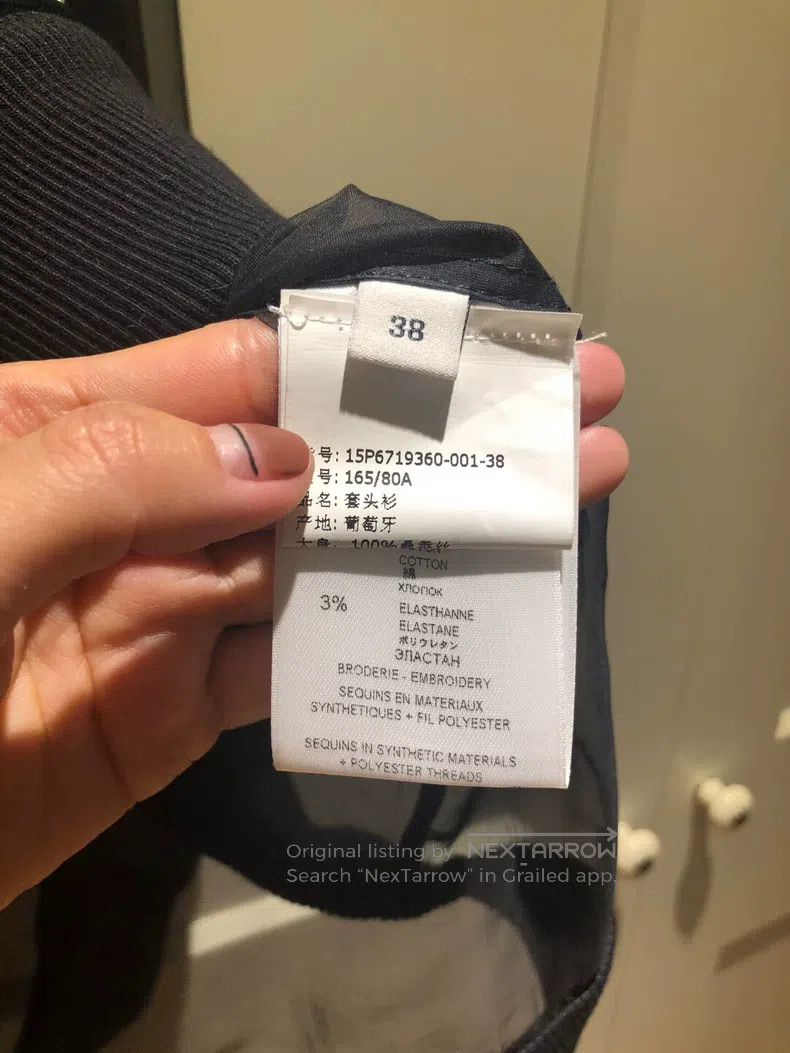 Givenchy Givenchy Transparent Sequin T-Shirt Size XS / US 0-2 / IT 36-38 - 6 Thumbnail