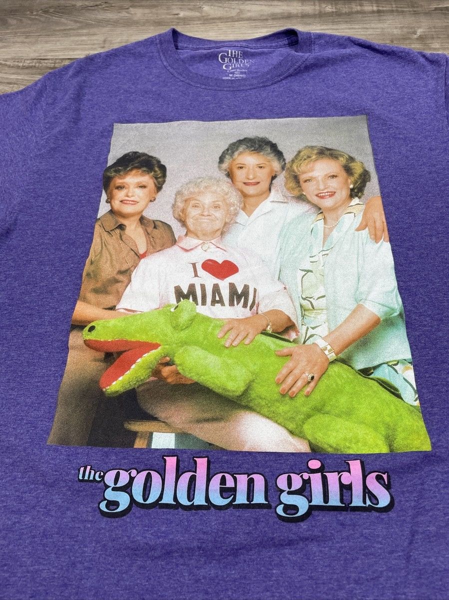 Vintage NEW Golden Girls “I Love Miami” s/s tee, men’s M, croc gator Size US M / EU 48-50 / 2 - 6 Thumbnail