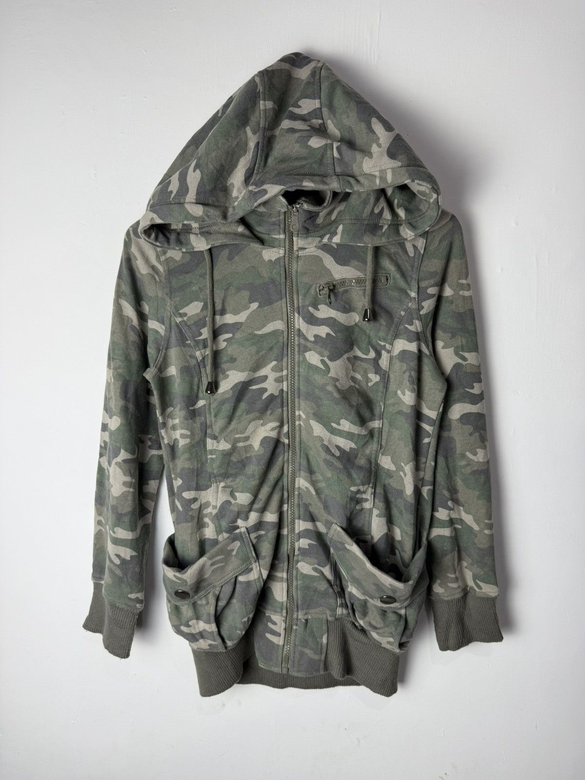 Share Spirit Homme Military camo hoodie colza Size US S / EU 44-46 / 1 - 4 Thumbnail