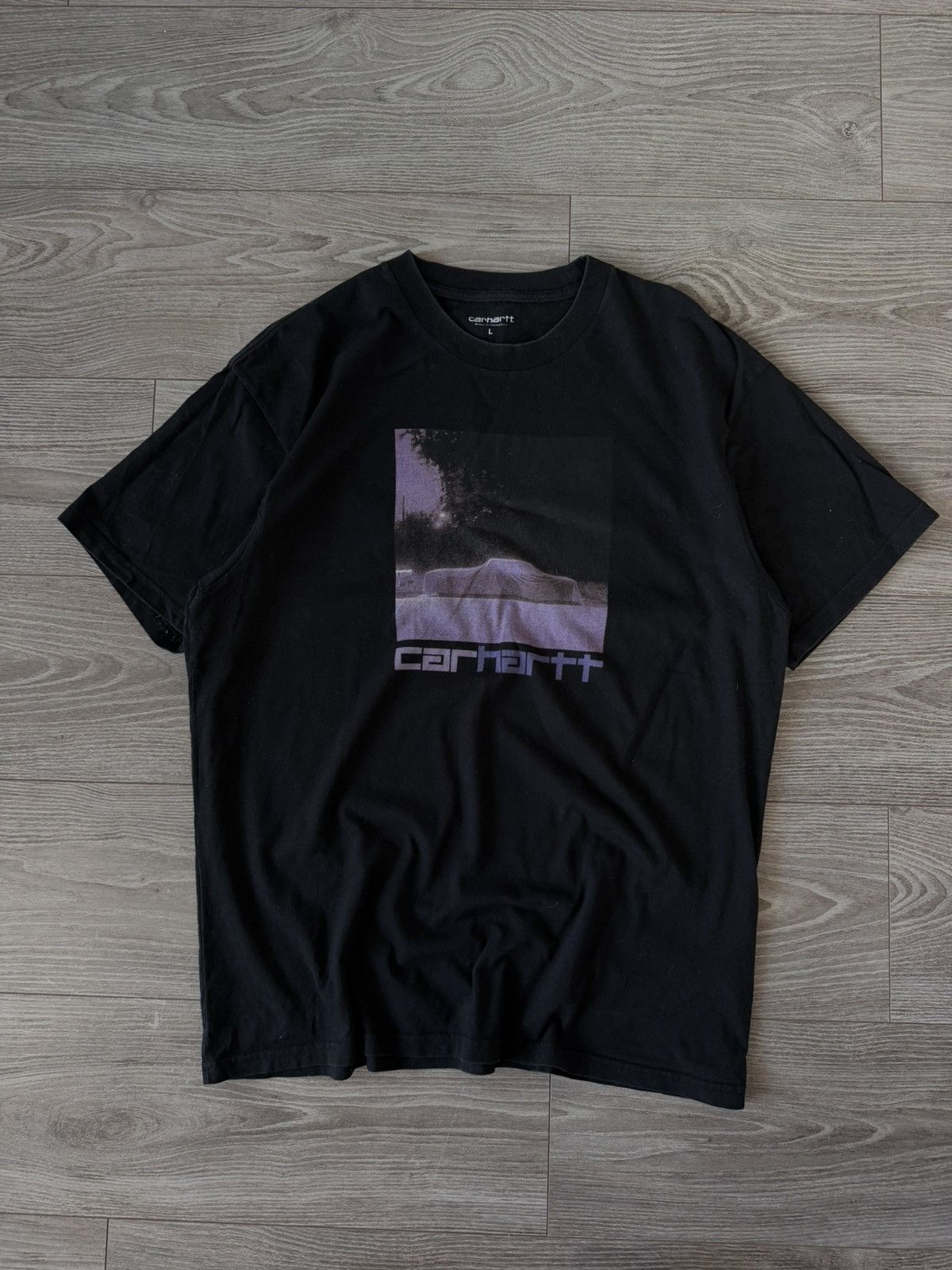 Carhartt Carhartt WIP S/S Purple Car Tee Size US L / EU 52-54 / 3 - 1 Thumbnail