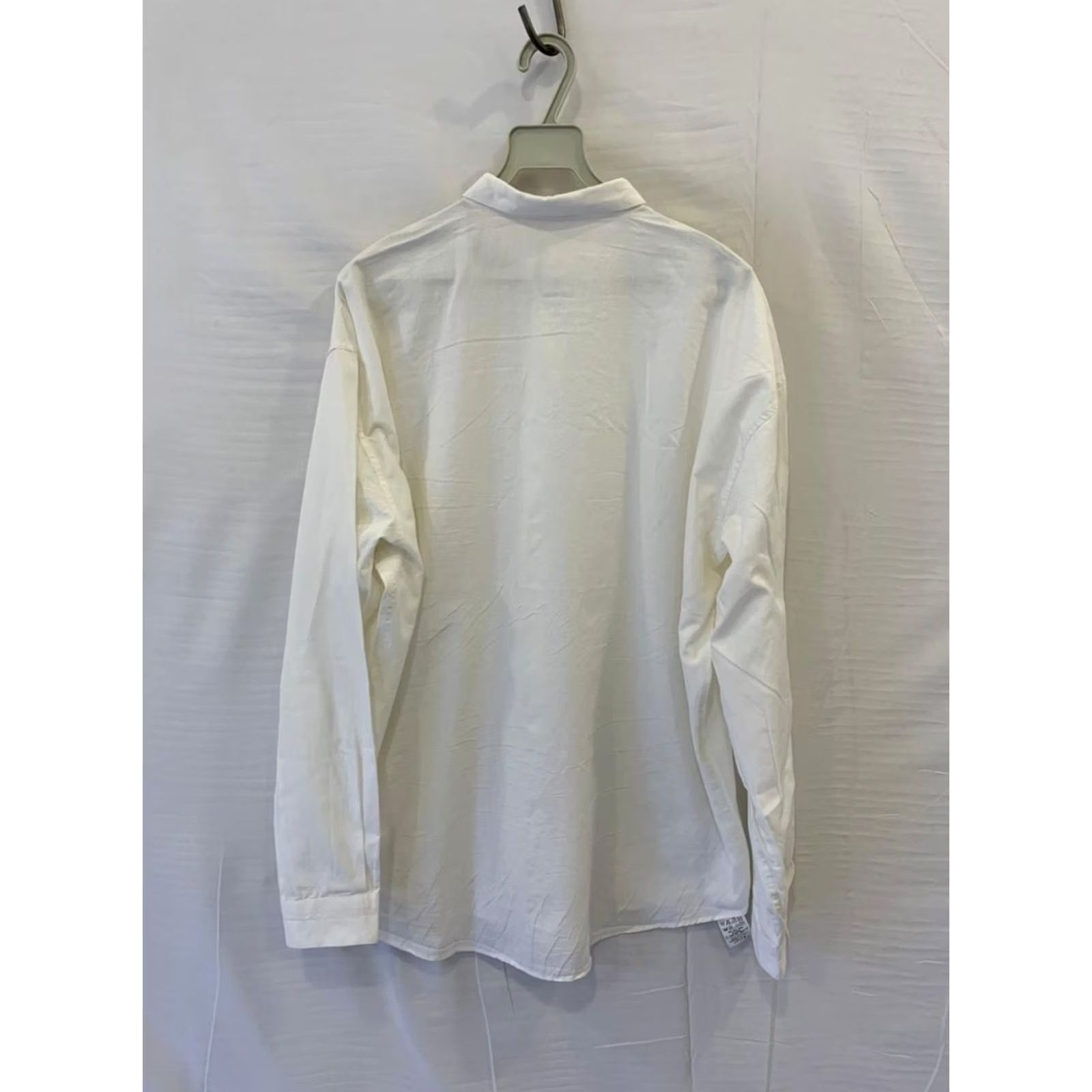 Versace VINTAGE Gianni Versace White Button-Up Shirt 90s ALIAS ITALY L Mens Cotton 100% IT 50 / US Large Size US L / EU 52-54 / 3 - 2 Thumbnail
