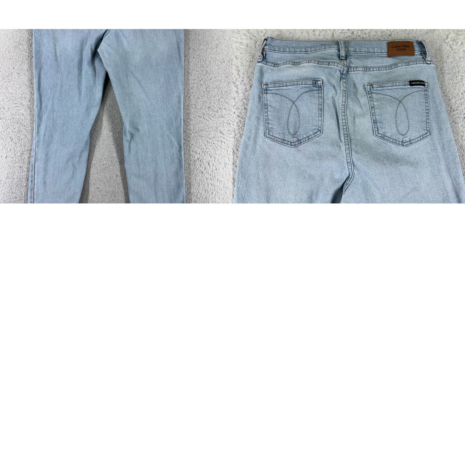 Calvin Klein Calvin Klein Jeans Women 30 Blue Denim Skinny High Rise Light Wash Size 30" / US 8 / IT 44 - 10 Thumbnail